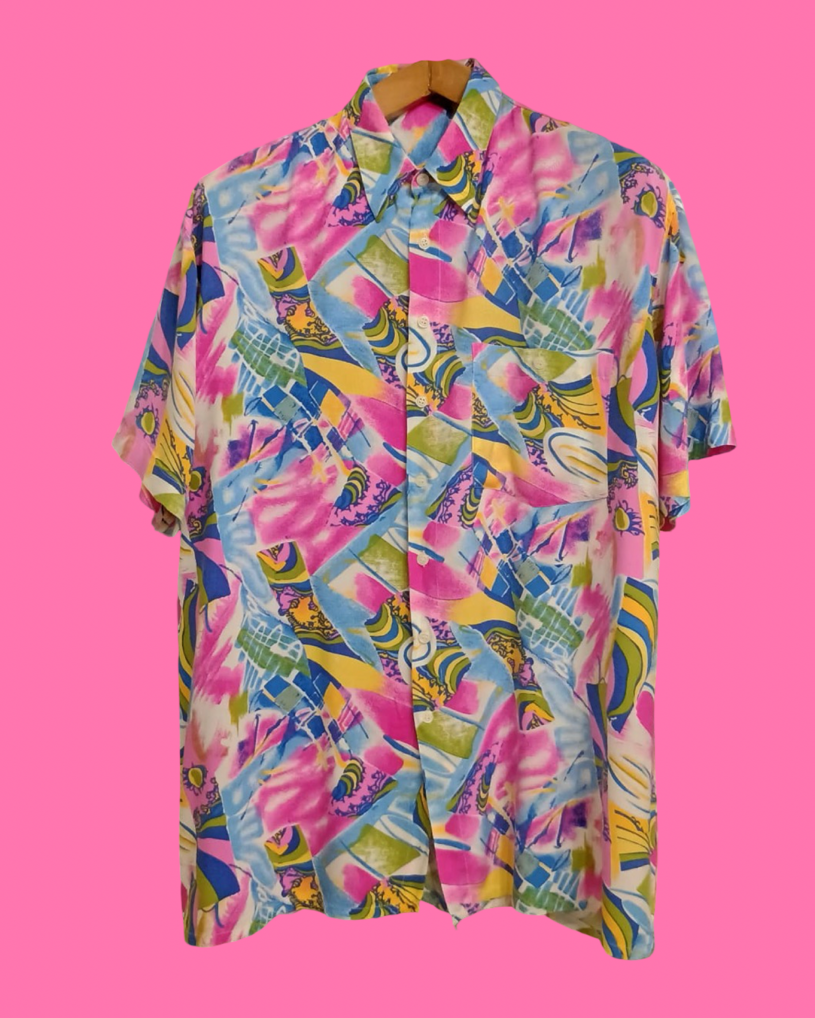 Vintage Multicolor Fantasy 90's Shirt Unisex Size XL