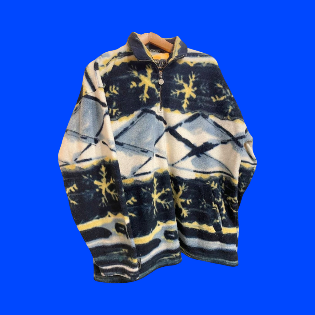 Vintage Multicolor Fantasy Rare 90's Pile Sweatshirt Unisex XL