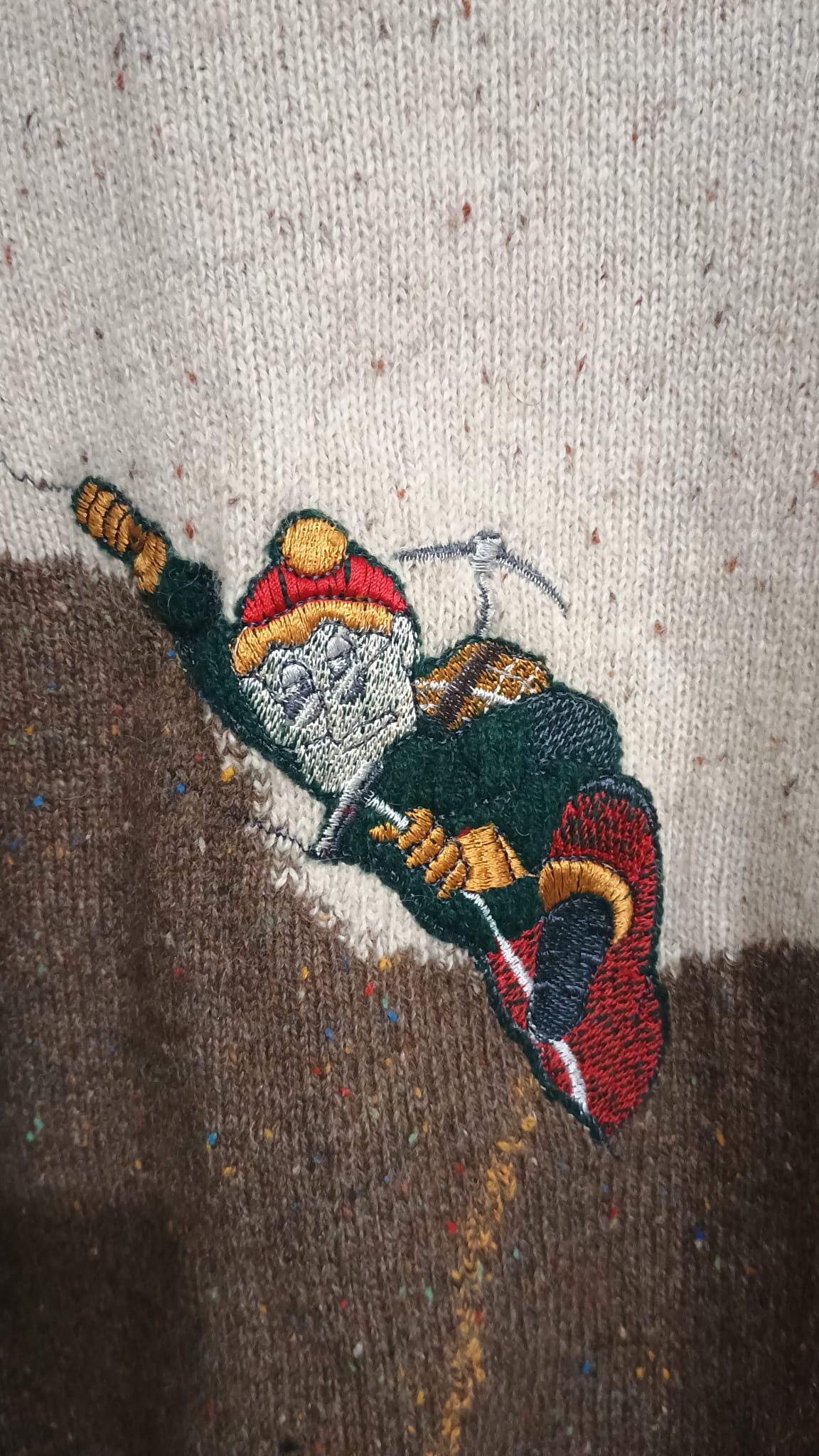 Vintage Multicolor Fantasy 90's Sweater Unisex Size M