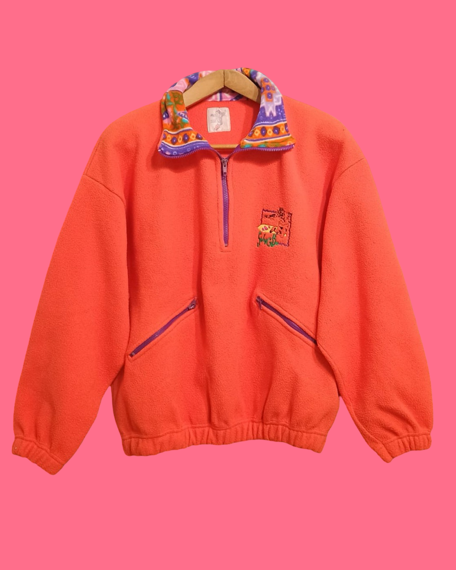 Vintage Multicolor Fantasy 90's Sweatshirt Unisex Size M