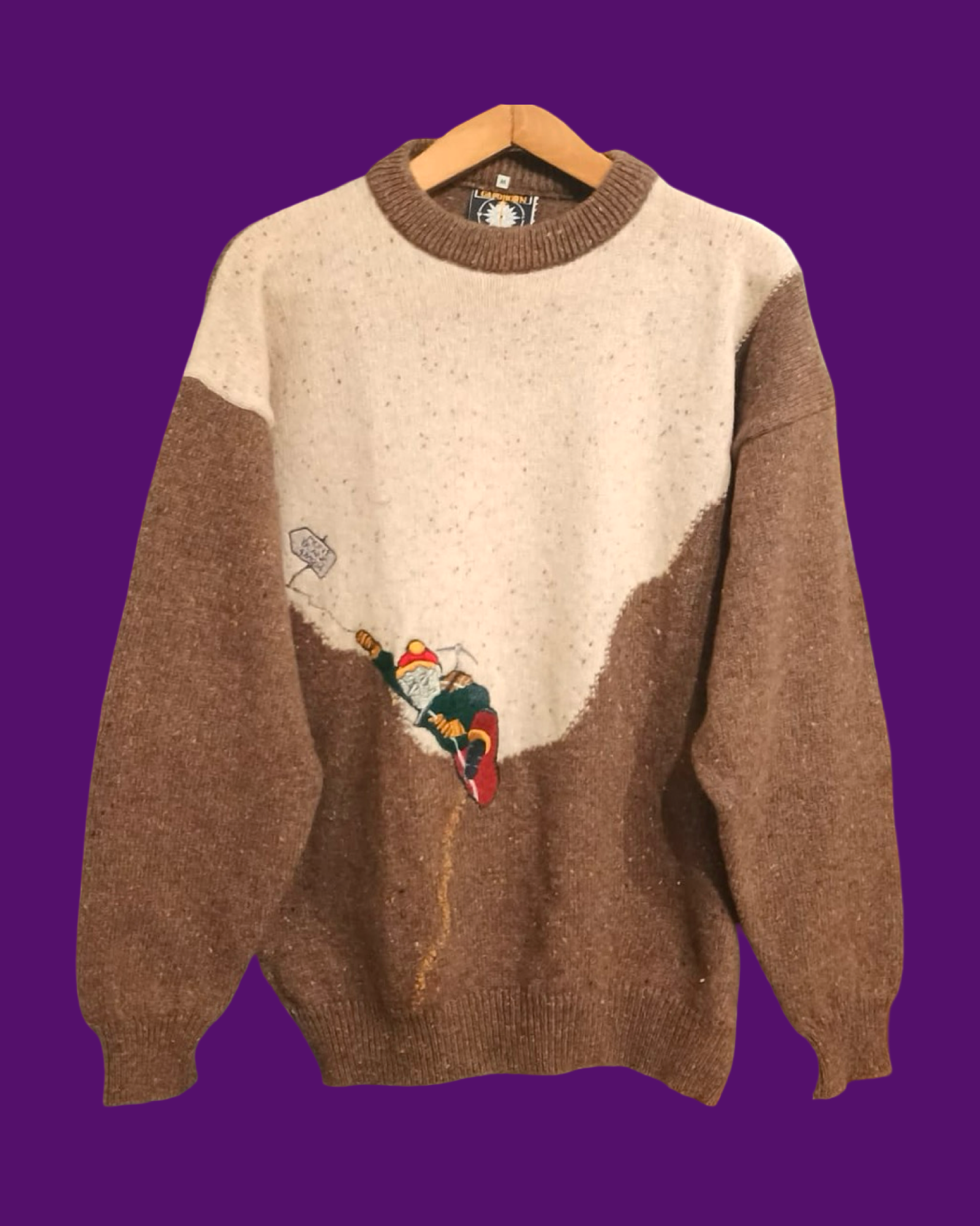 Vintage Multicolor Fantasy 90's Sweater Unisex Size M