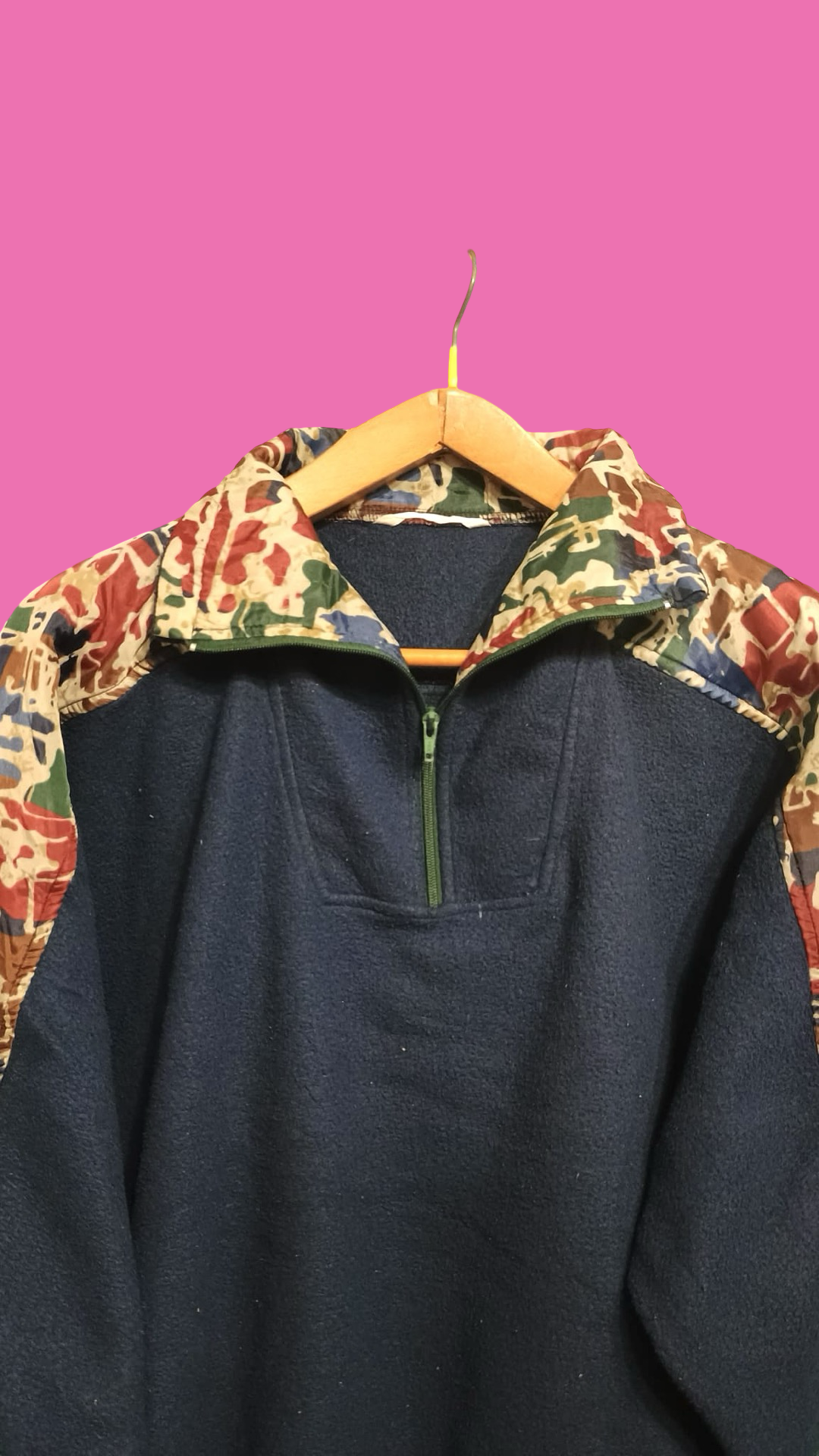 Vintage Multicolor Fantasy 90's Fleece Unisex Size L