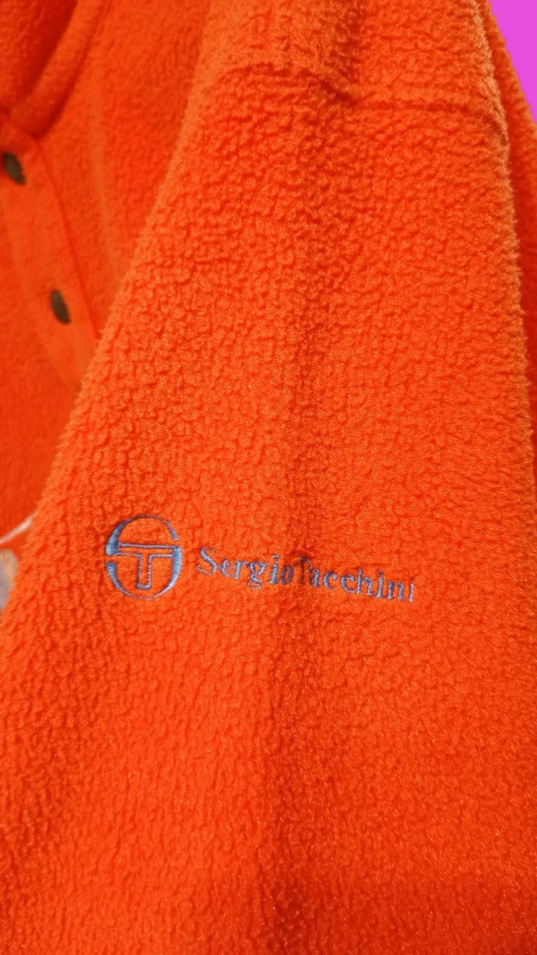 Vintage Multicolor Fantasy 90's Rare Sergio Tacchini Fleece Unisex Size XL