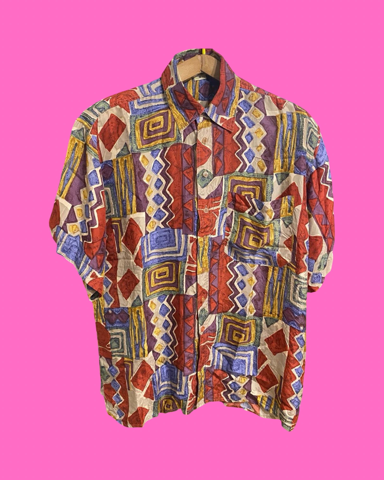 Vintage Multicolor Fantasy 90's Shirt Unisex Size M