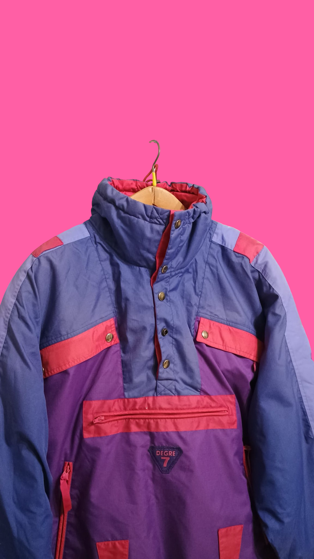 Vintage Multicolor Fantasy 90's Snow Jacket Unisex Size XL