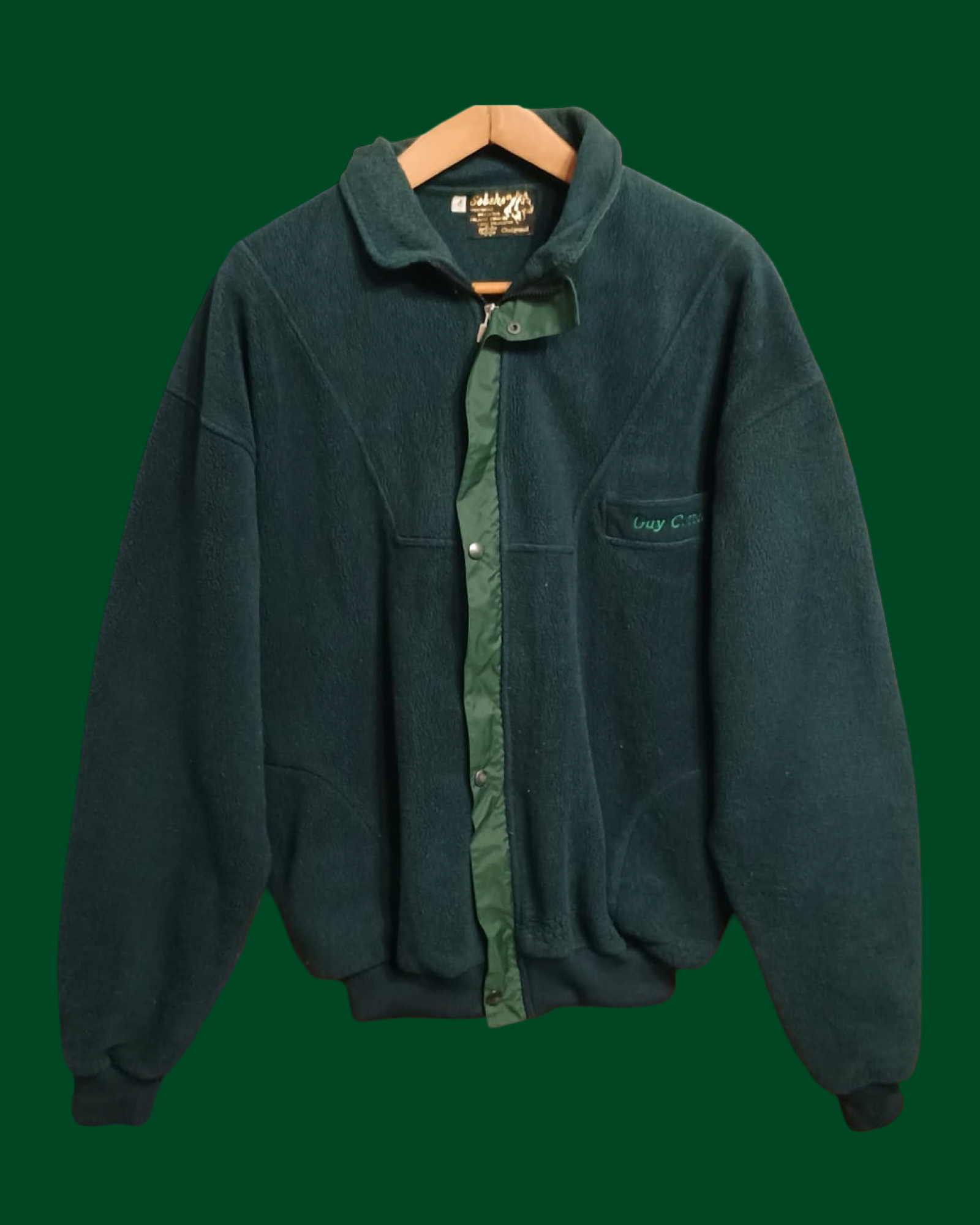 Vintage Multicolor Fantasy 90's Fleece Jacket Unisex Size XL