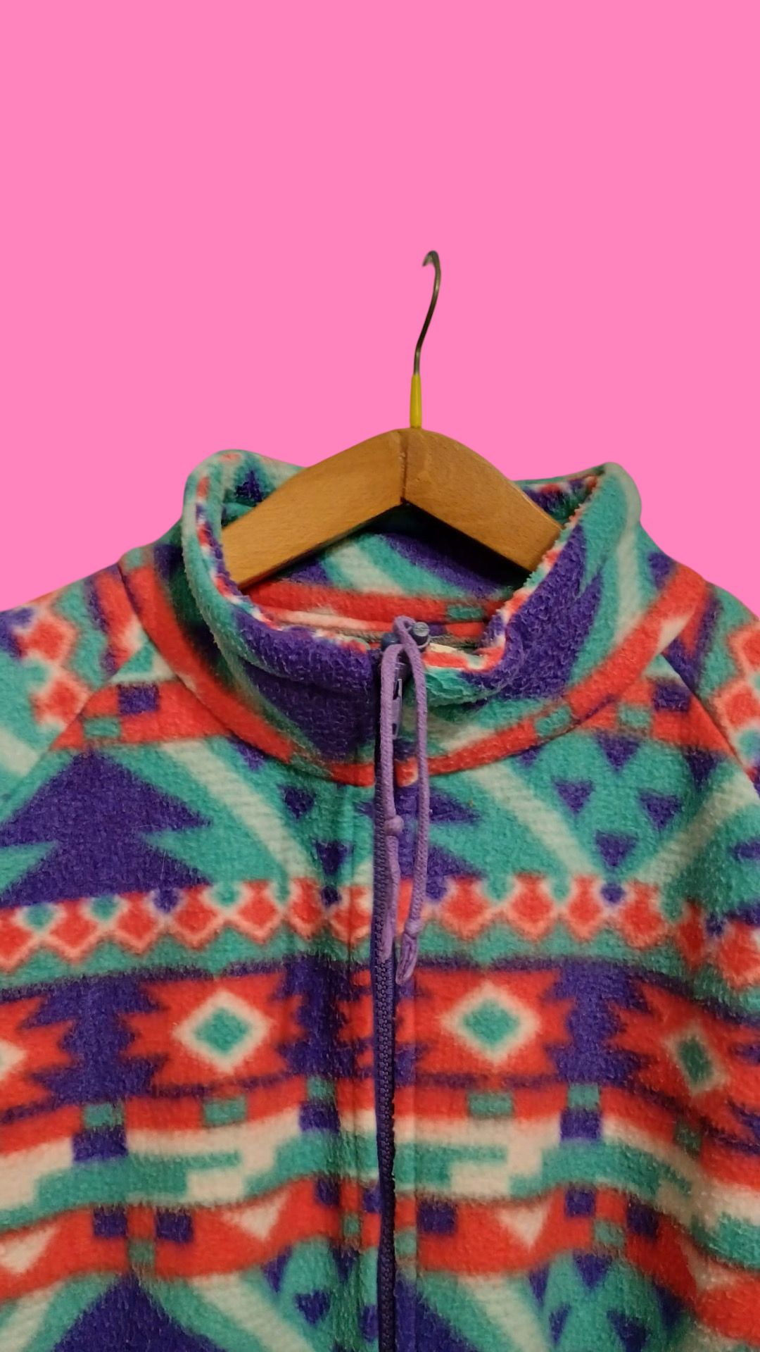 Vintage Multicolor Fantasy 90's Fleece Unisex Size XXL