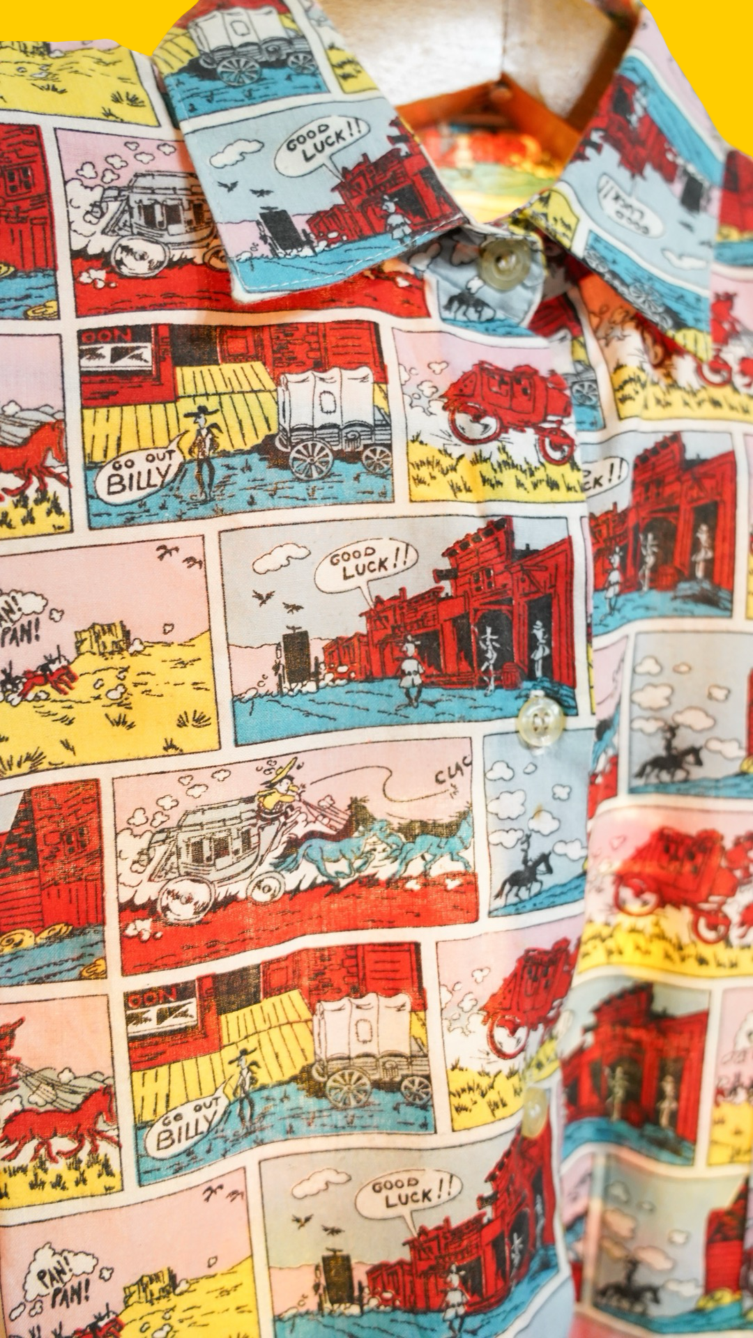 Camicia Fantasia Vintage Multicolor Taglia S