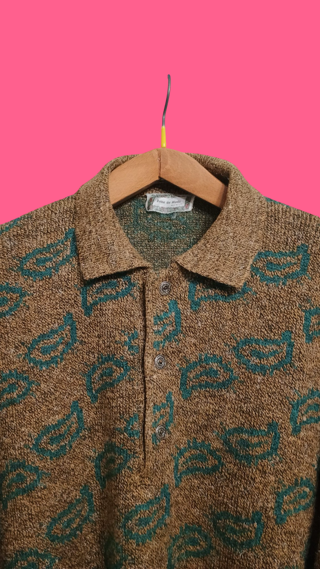 Vintage Multicolor Fantasy 90's Sweater Unisex Size M