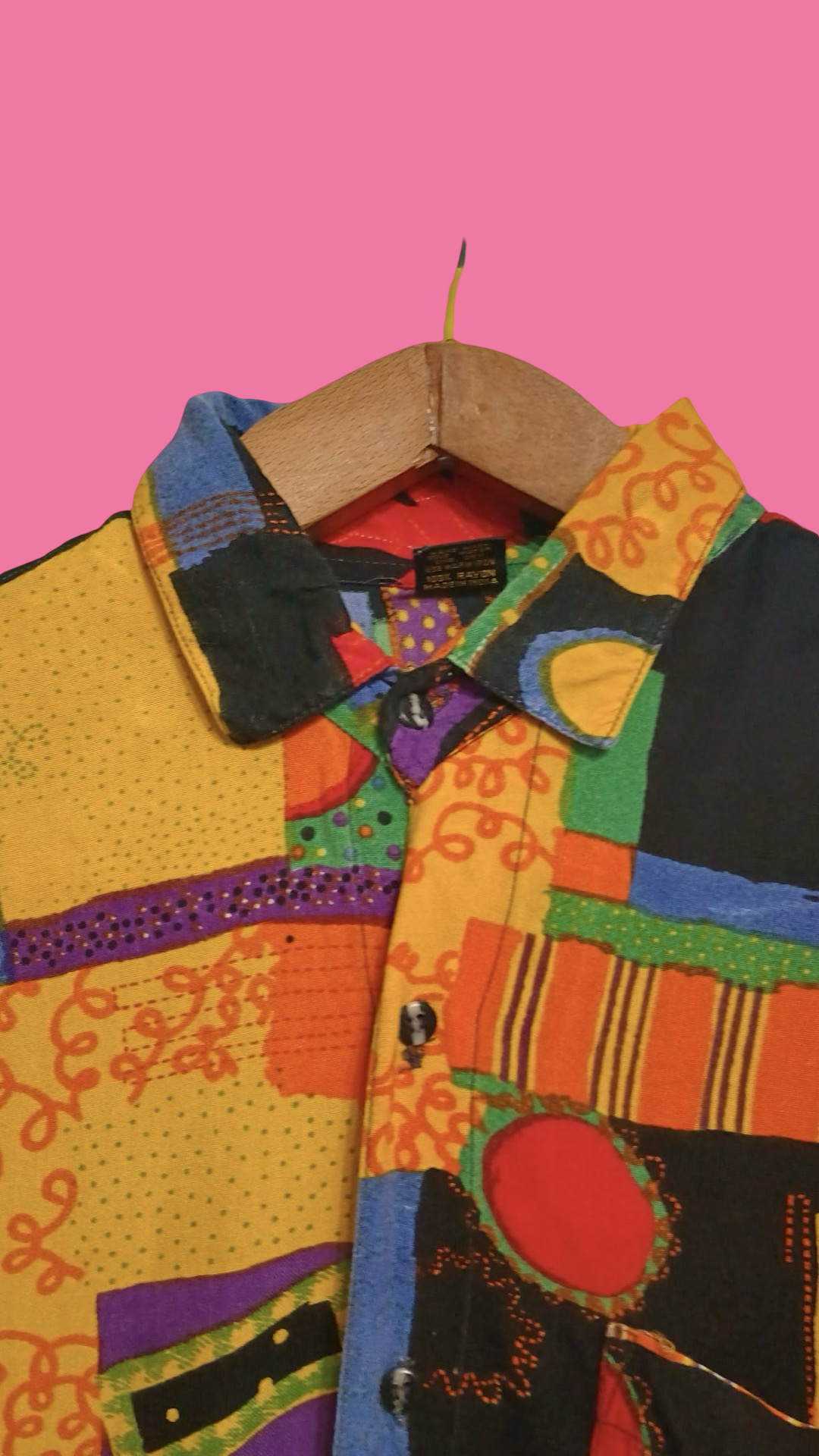 Vintage Multicolor Fantasy 90's Shirt Unisex Size L