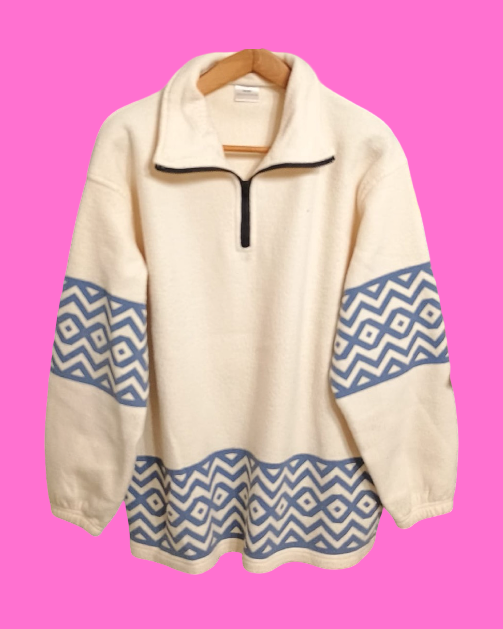 Vintage Multicolor Fantasy 90's Fleece Unisex Size XL