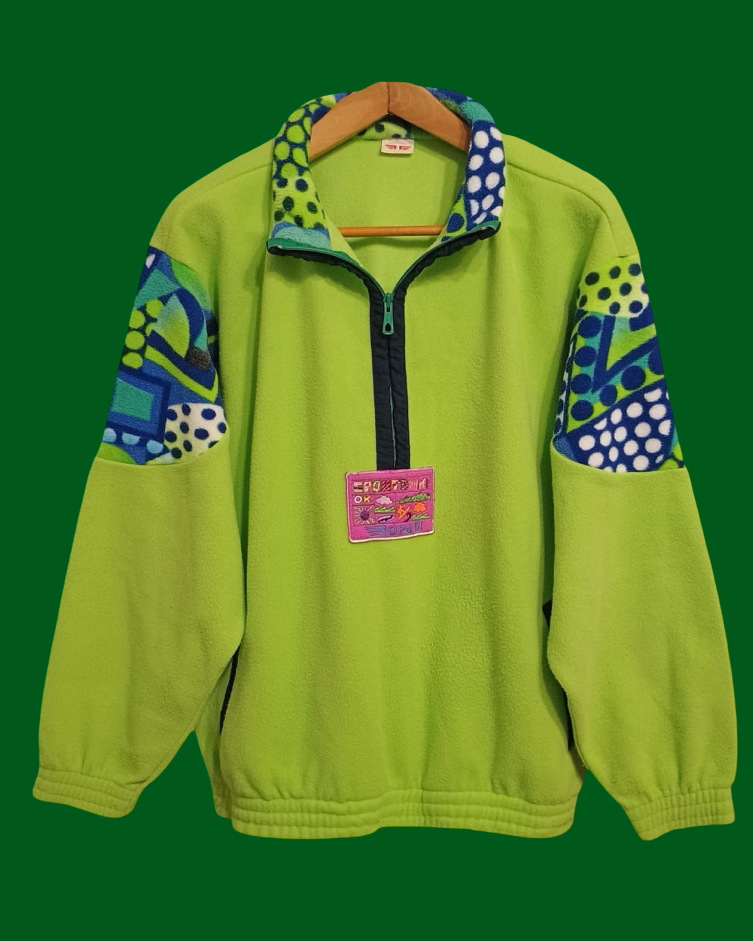 Vintage Multicolor Fantasy 90's Sweatshirt Unisex Size L