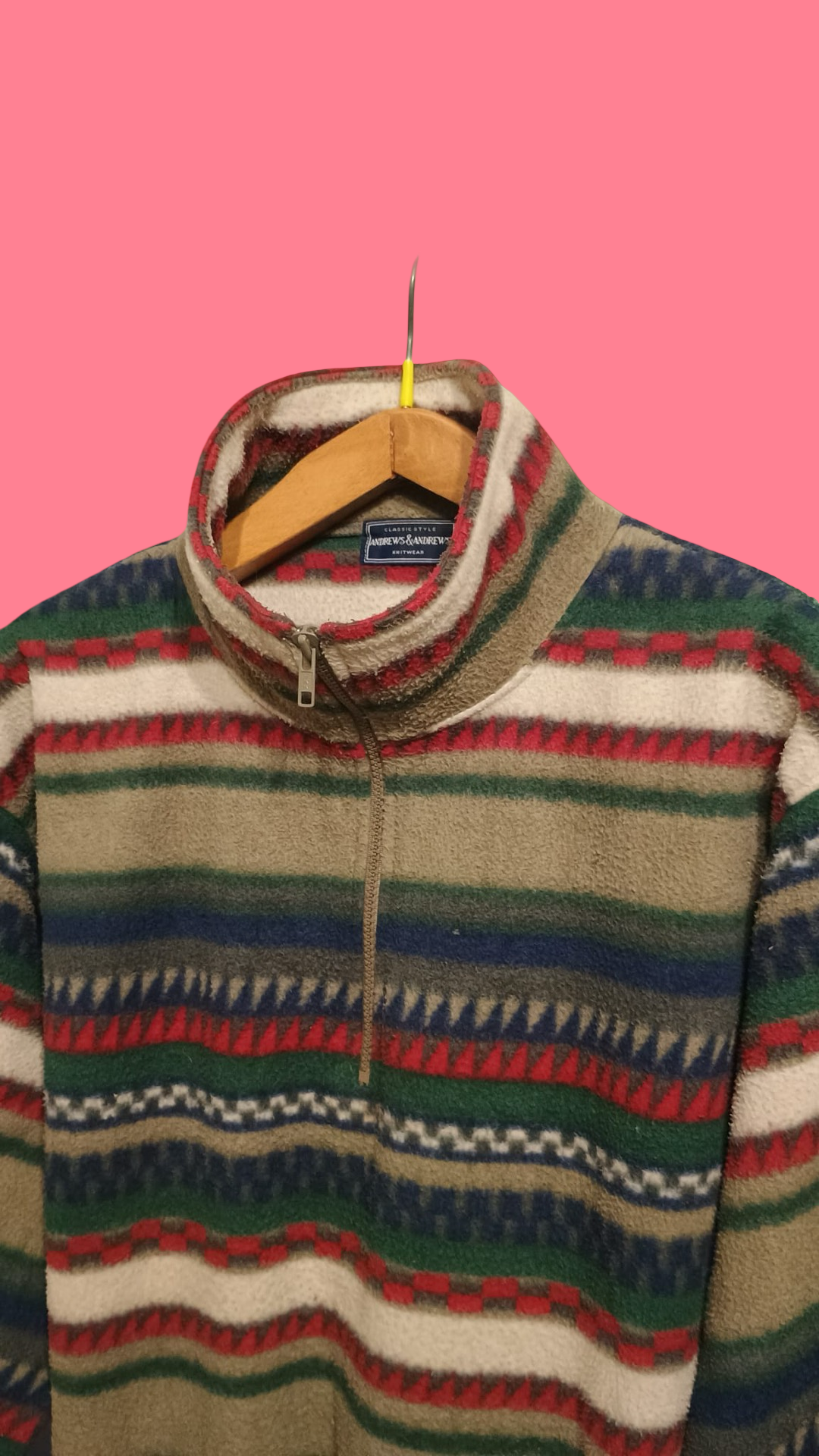 Vintage Multicolor Fantasy 90's Sweatshirt Unisex Size M