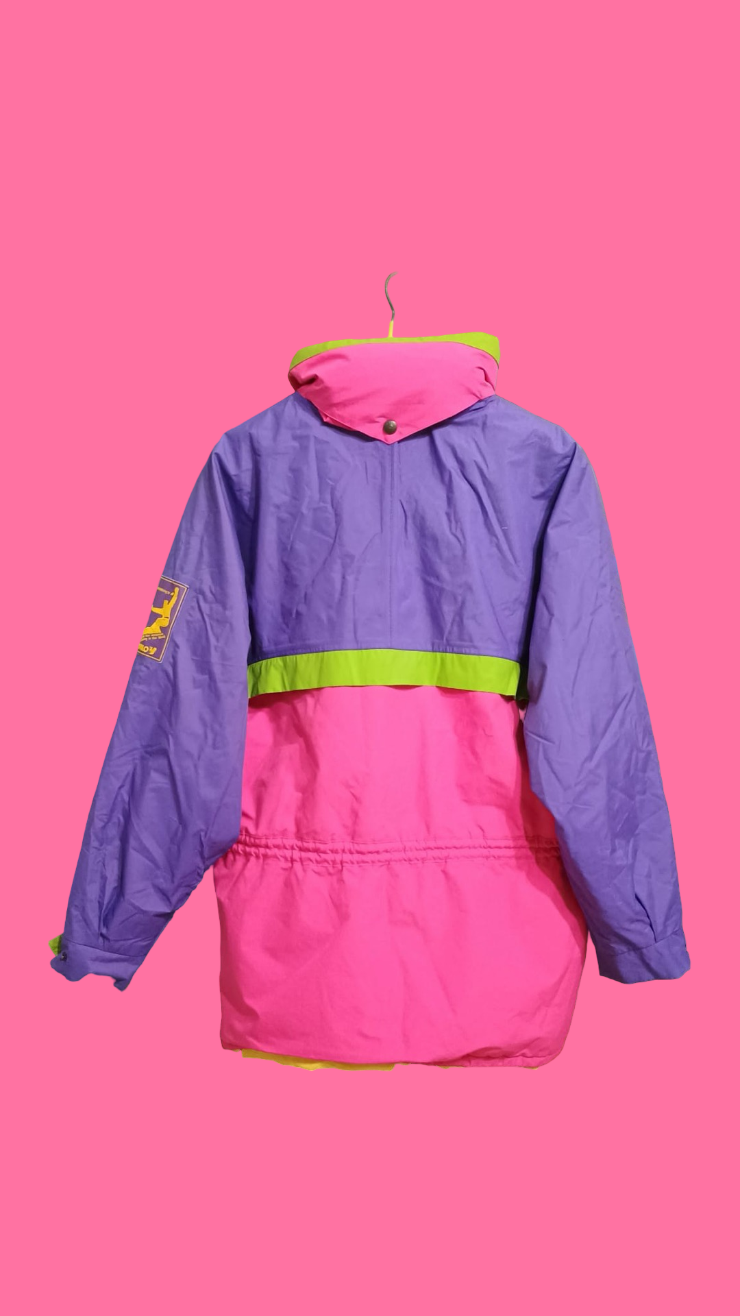 Vintage Multicolor Fantasy 90's Snow Jacket Unisex Size L