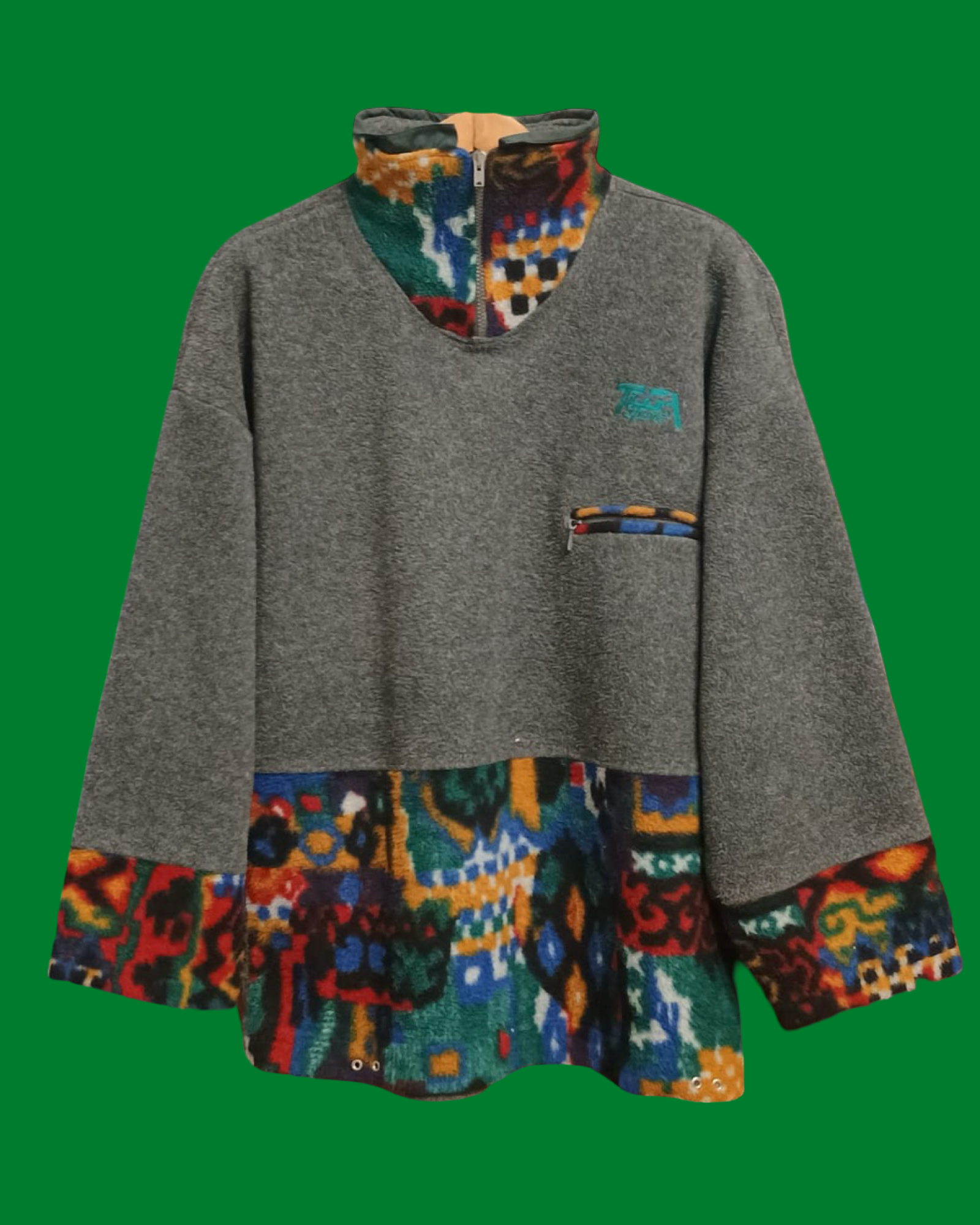 Vintage Multicolor Fantasy 90's Sweatshirt Unisex Size XL