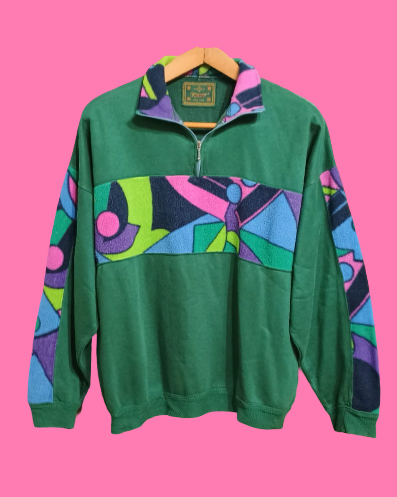 Vintage Multicolor Fantasy 90's Sweatshirt Unisex Size M