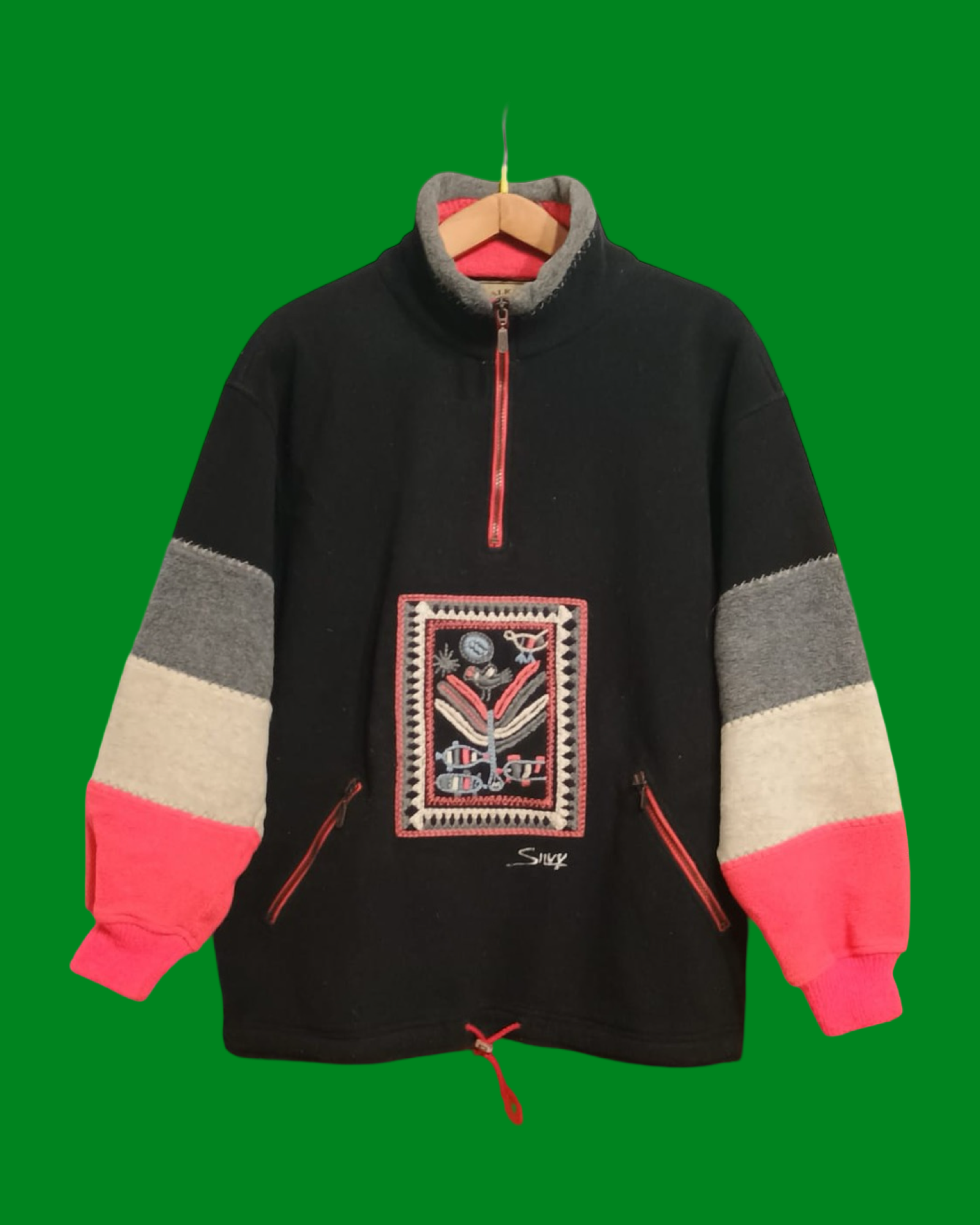 Vintage Multicolor Fantasy 90's Sweatshirt Unisex Size M