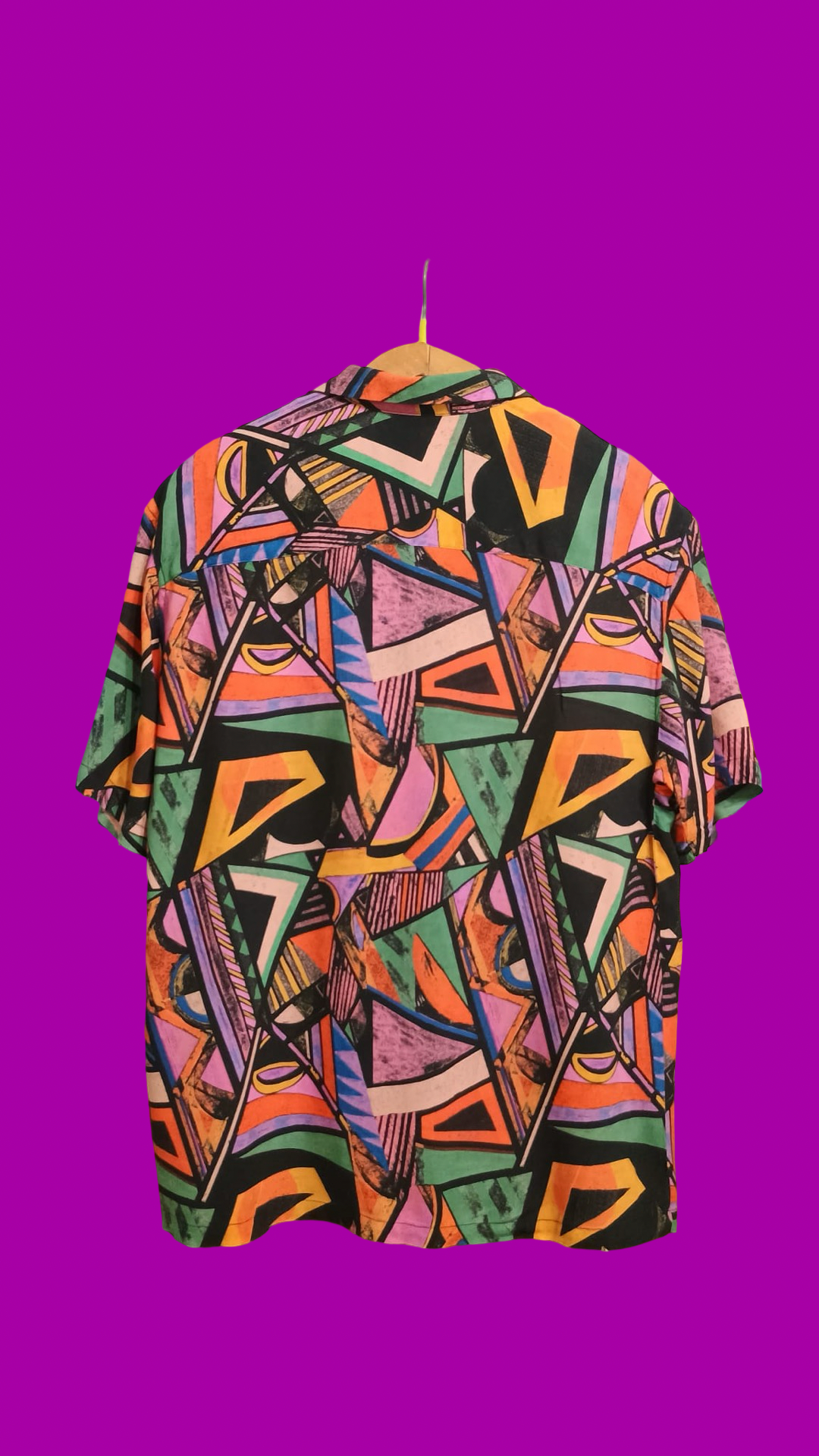 Vintage Style Multicolor Fantasy Shirt Unisex Size L