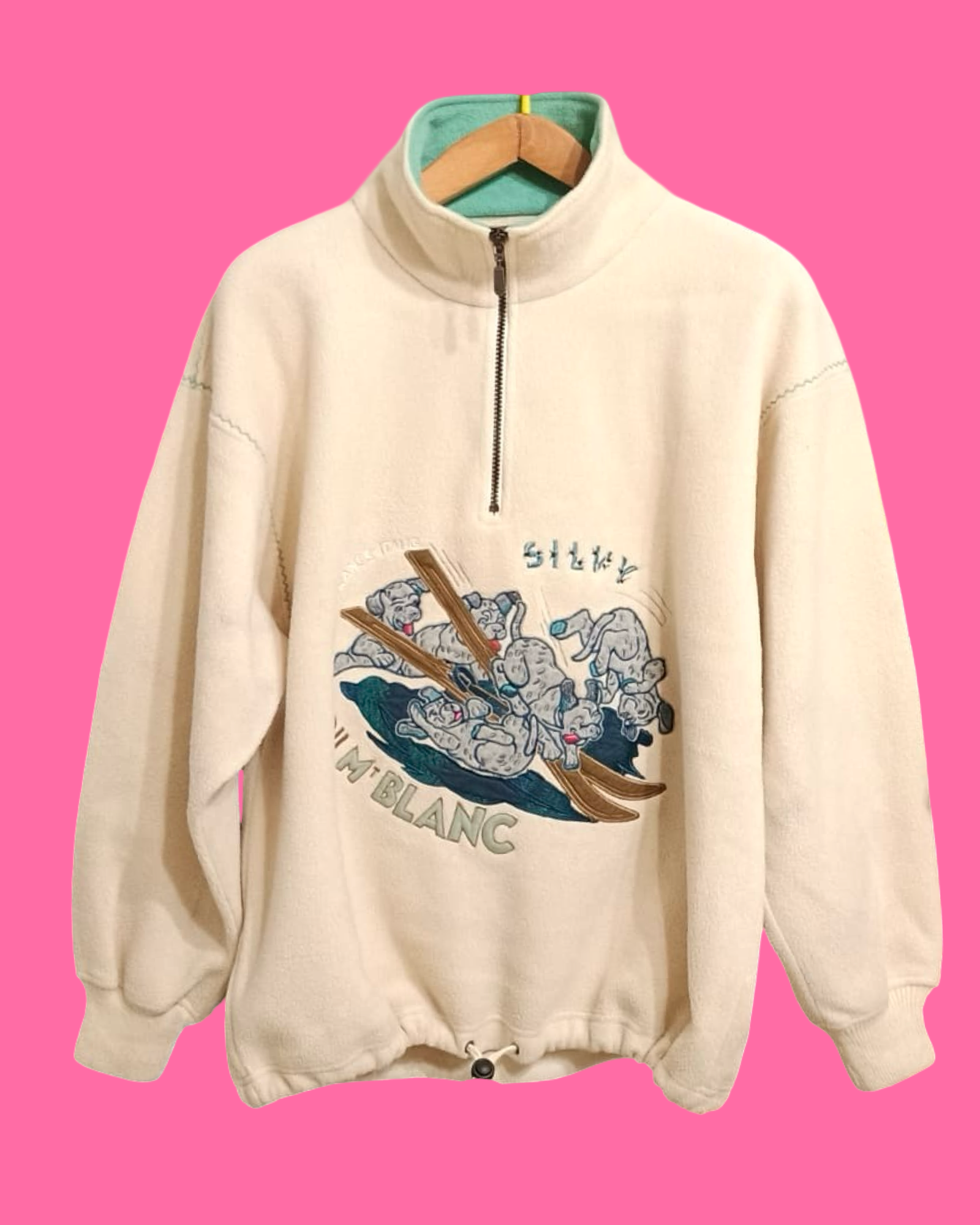 Vintage Multicolor Fantasy 90's Sweatshirt Unisex Size M