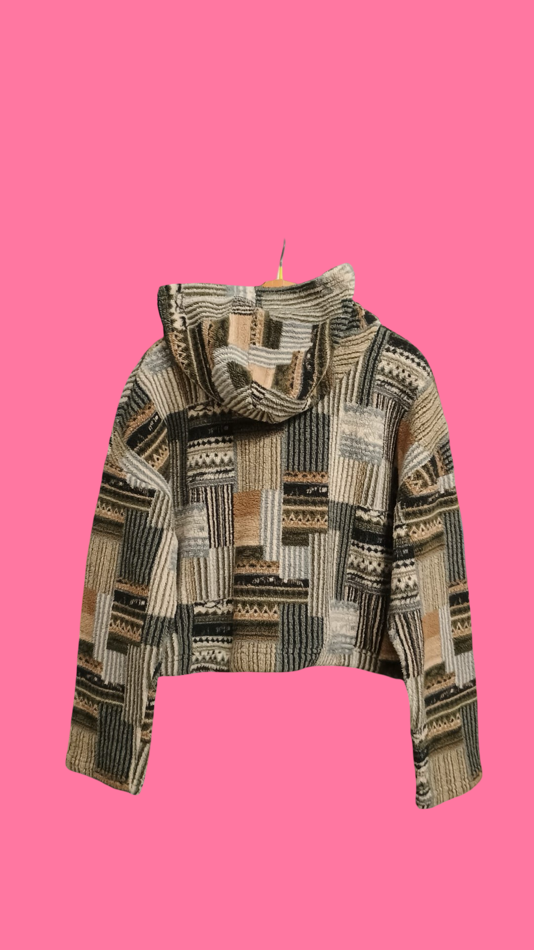 Vintage Multicolor Fantasy 90's Fleece Woman Size S