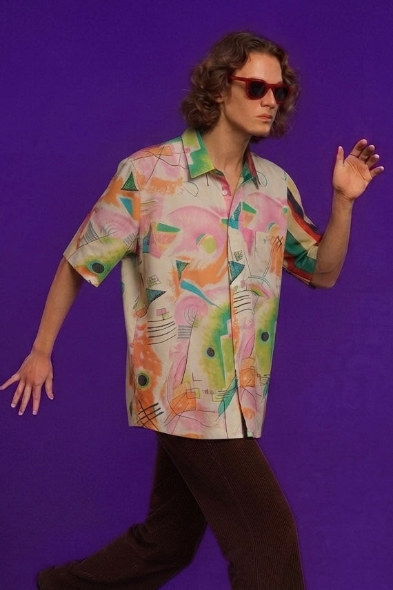 Vintage Multicolor Fantasy 90's Shirt Unisex Size S