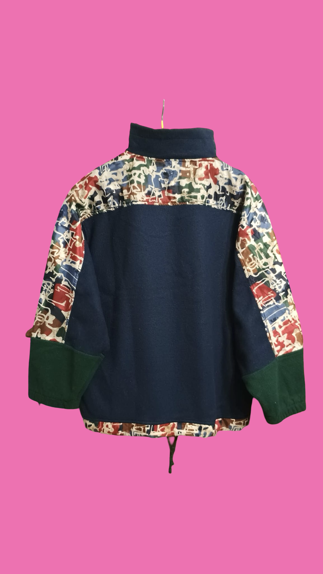 Vintage Multicolor Fantasy 90's Fleece Unisex Size L