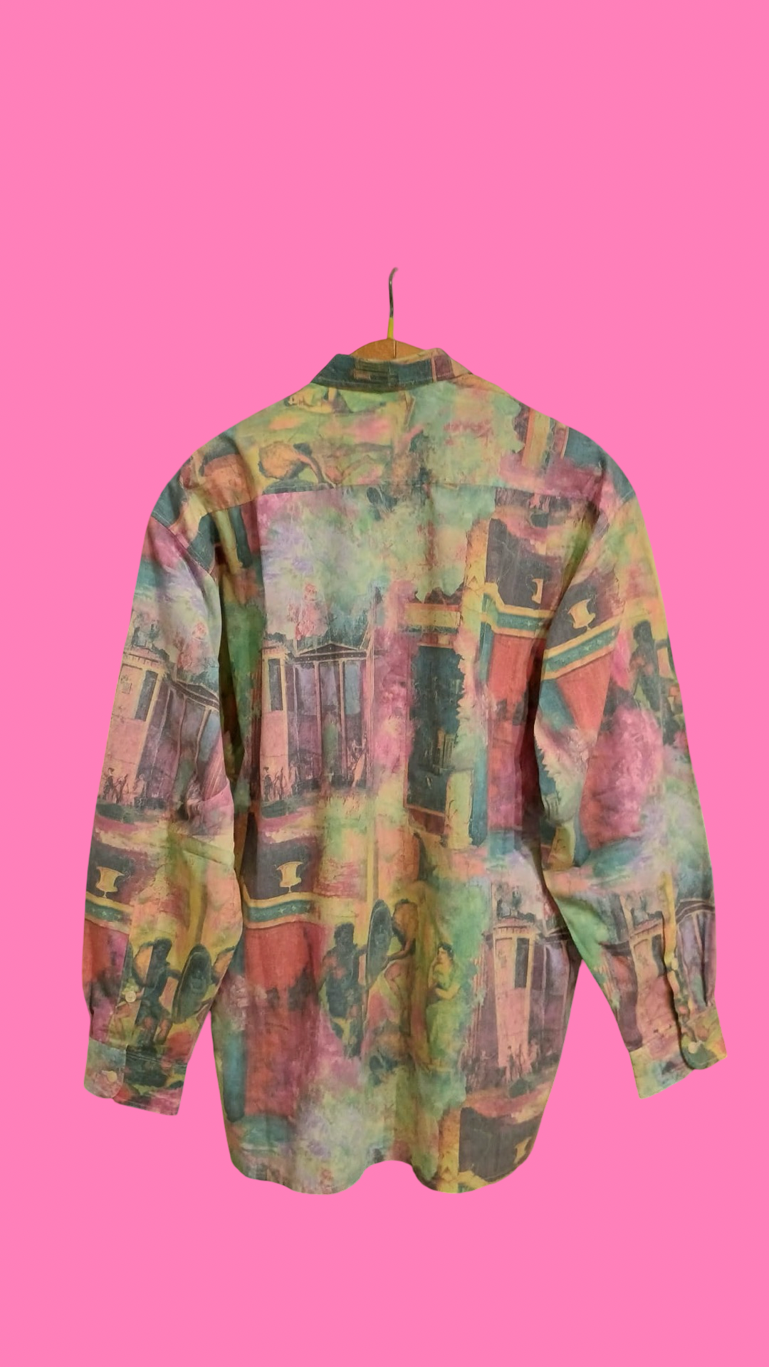 Vintage Multicolor Fantasy 90's Shirt Unisex Size L