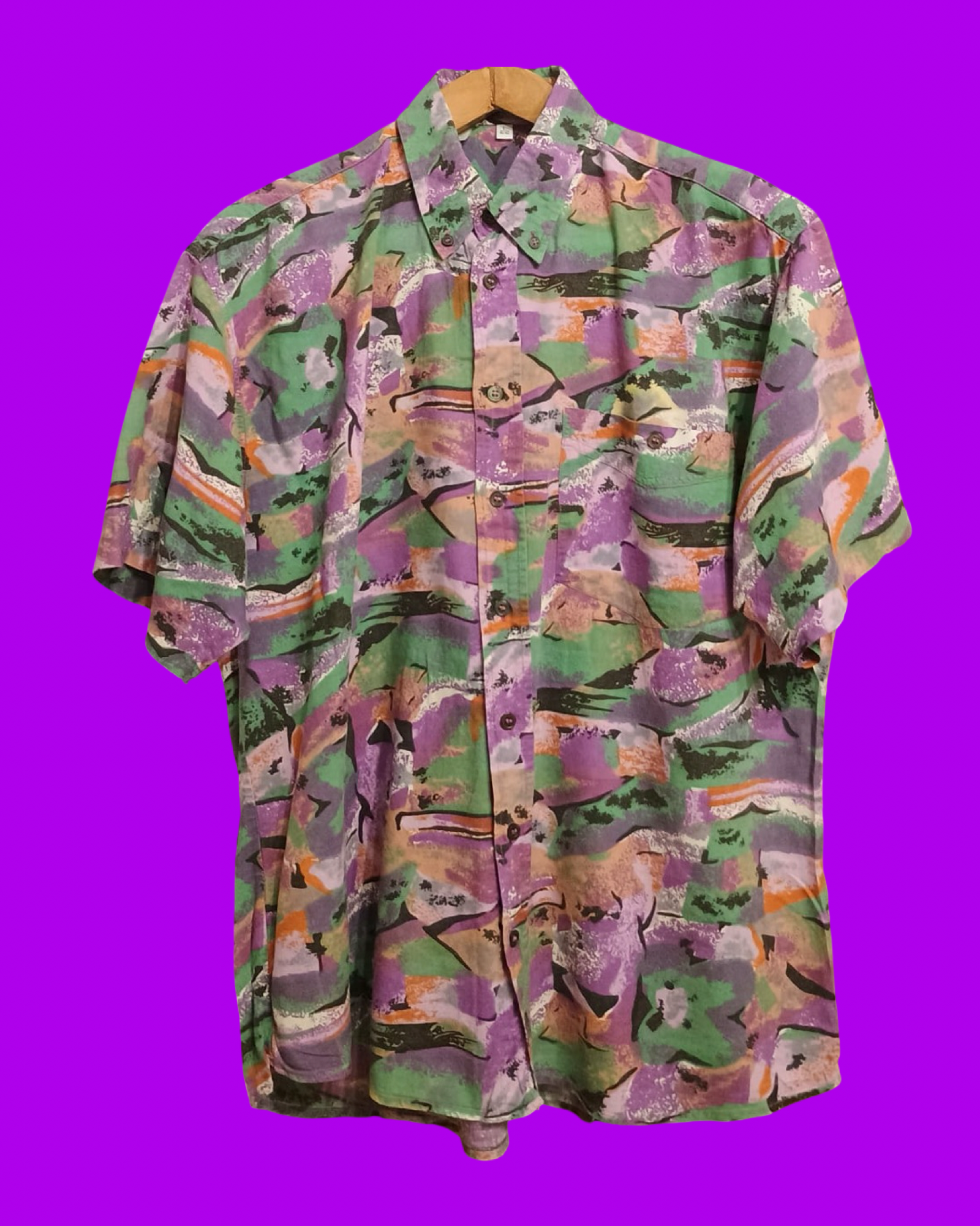Vintage Multicolor Fantasy 90's Shirt Unisex Size L