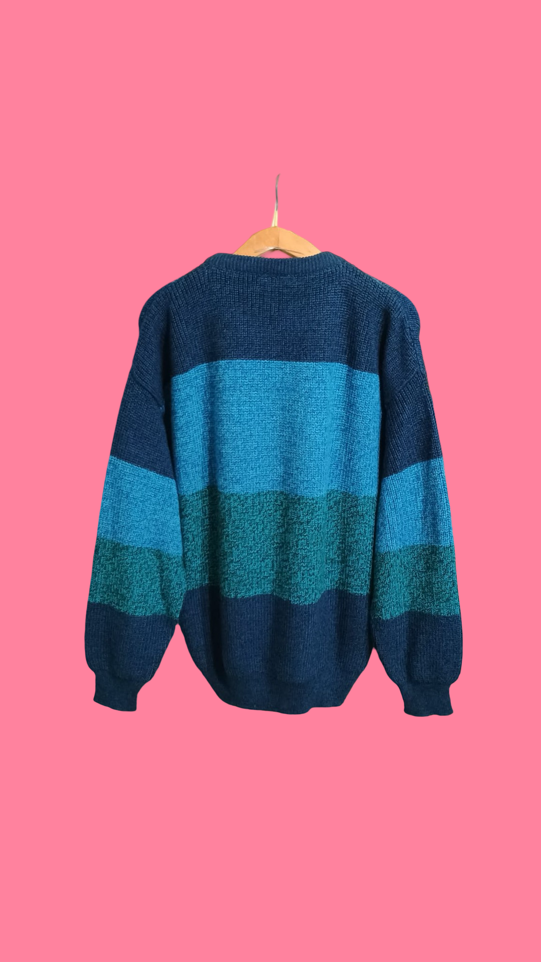 Vintage Multicolor Fantasy 90's Sweater Unisex Size L