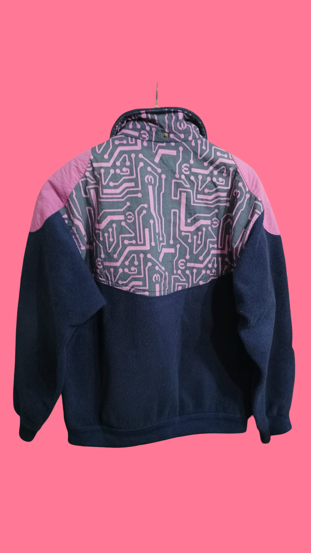 Vintage Multicolor Fantasy 90's Sweatshirt Jacket Unisex Size M