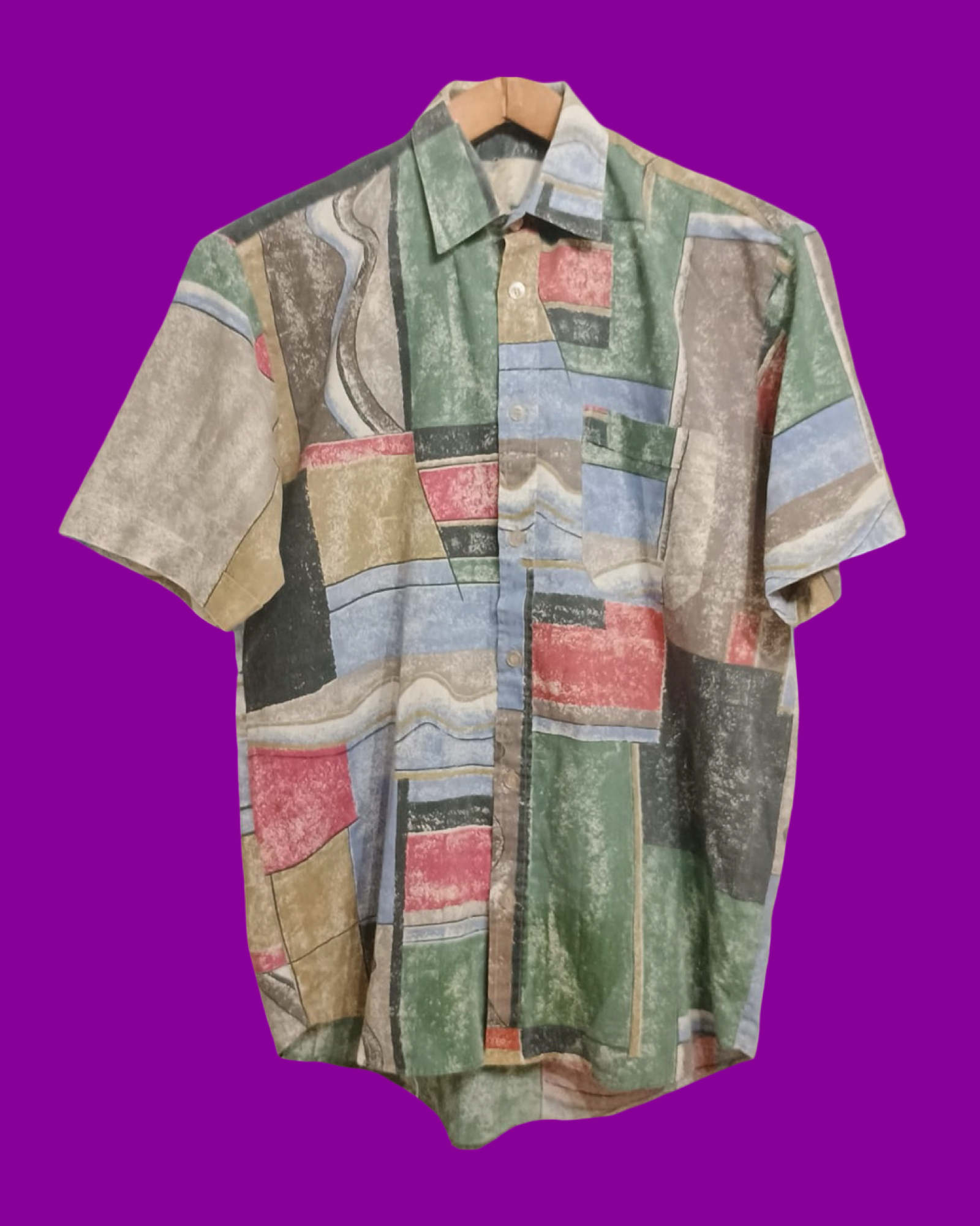 Vintage Multicolor Fantasy 90's Shirt Unisex Size M