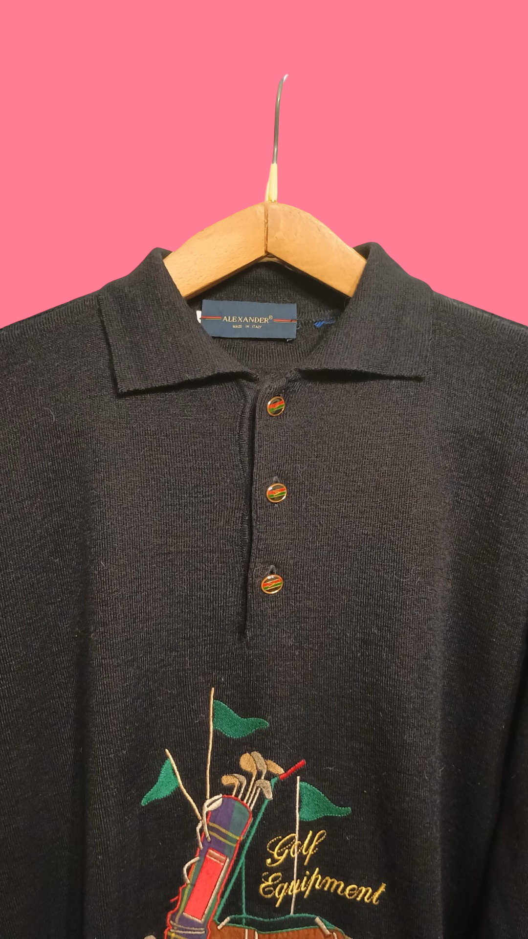 Vintage Multicolor Fantasy 90's Sweater Unisex Size XL