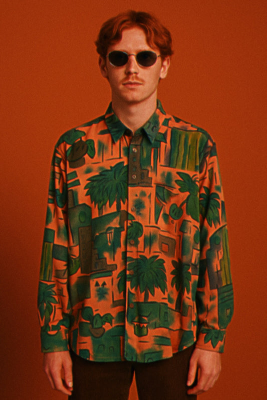Vintage Multicolor Fantasy 90's Shirt Unisex Size L