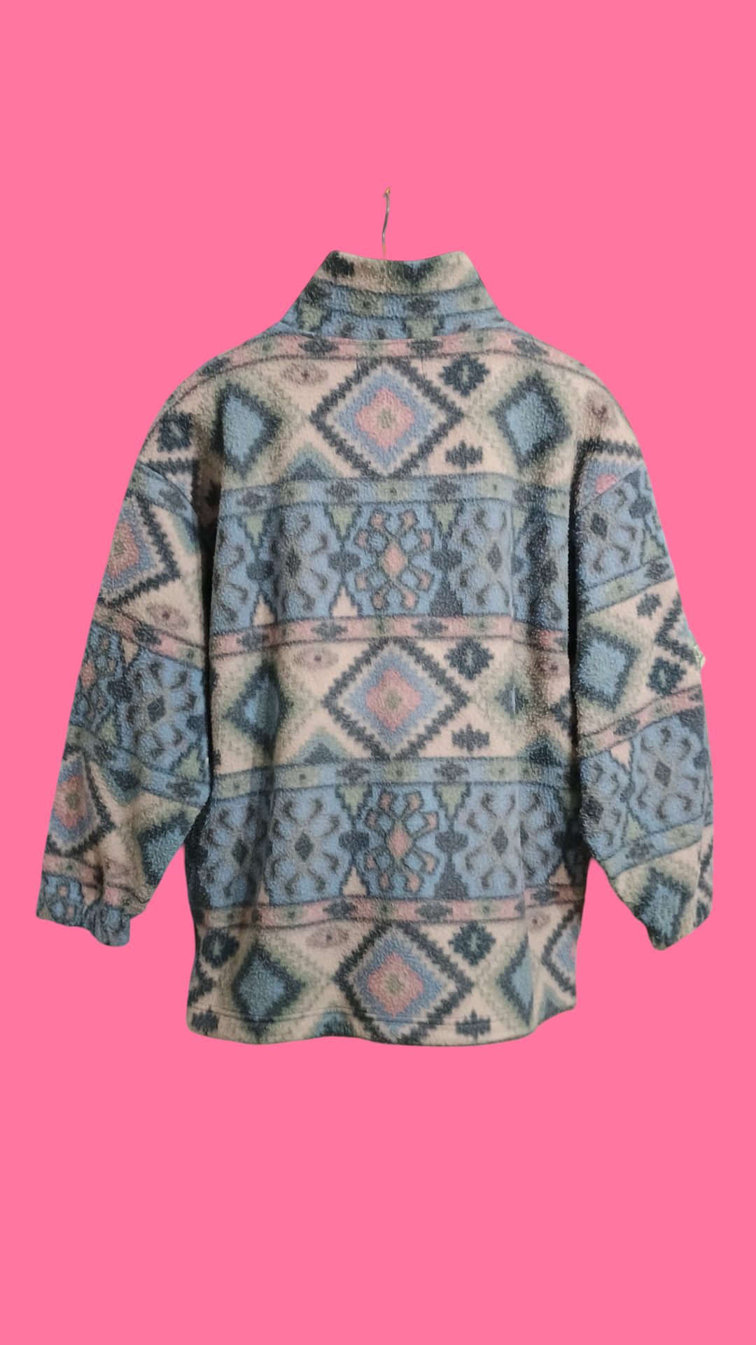 Vintage Multicolor Fantasy 90's Fleece Unisex Size M