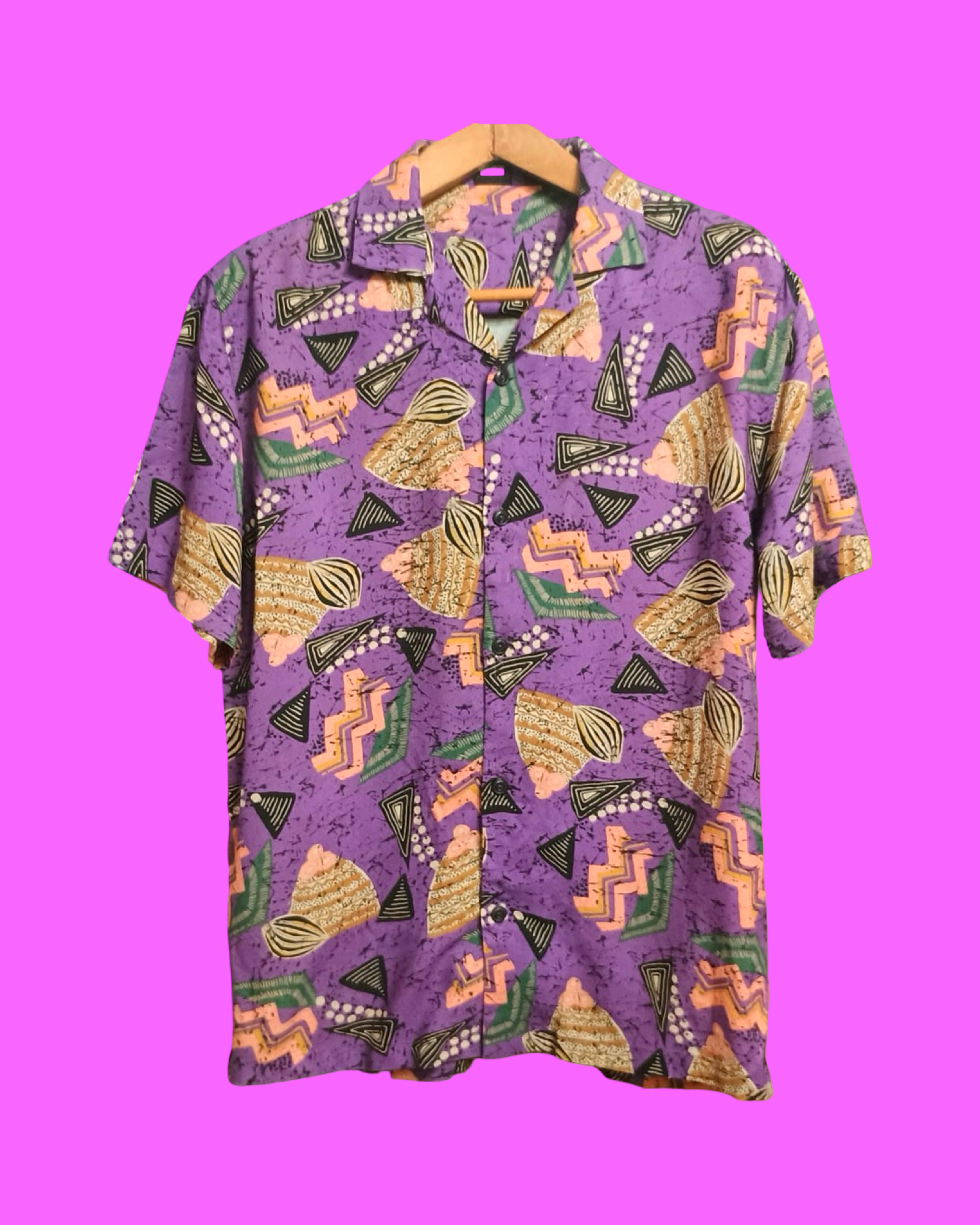 Vintage Multicolor Fantasy 90's Shirt Unisex Size M