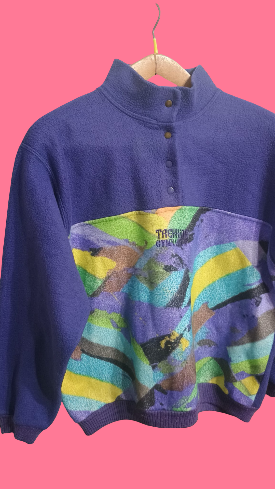 Vintage Multicolor Fantasy 90's Sweatshirt Unisex Size M