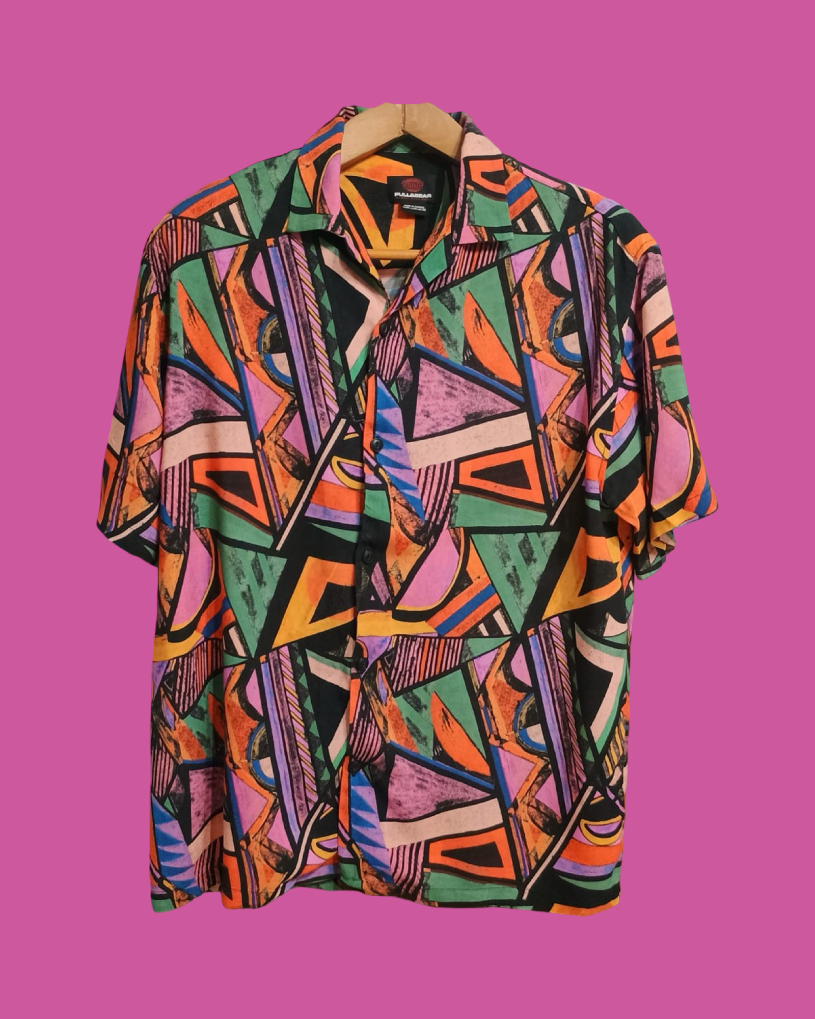 Vintage Style Multicolor Fantasy Shirt Unisex Size L
