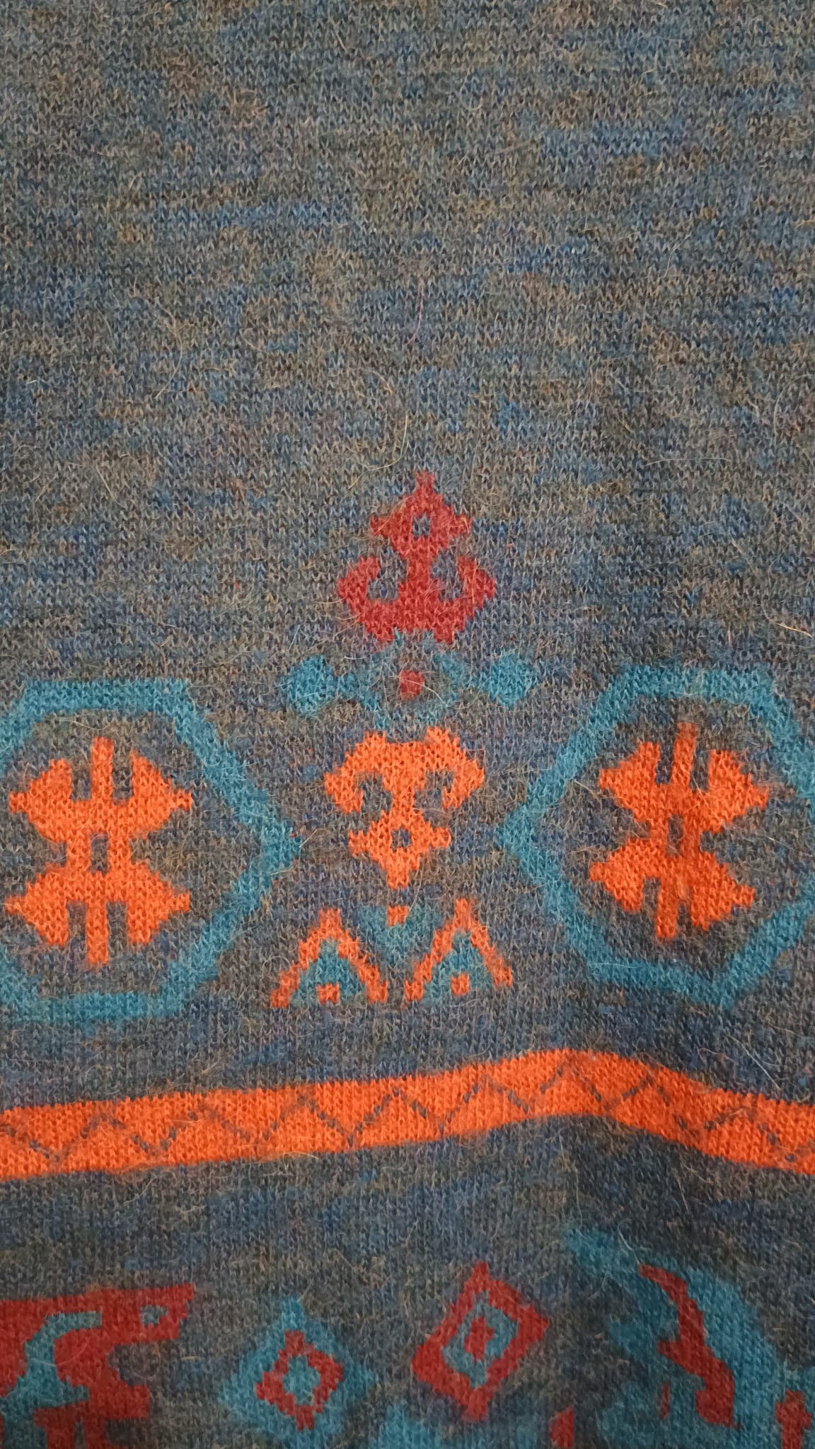 Vintage Multicolor Fantasy 90's Sweater Unisex Size L