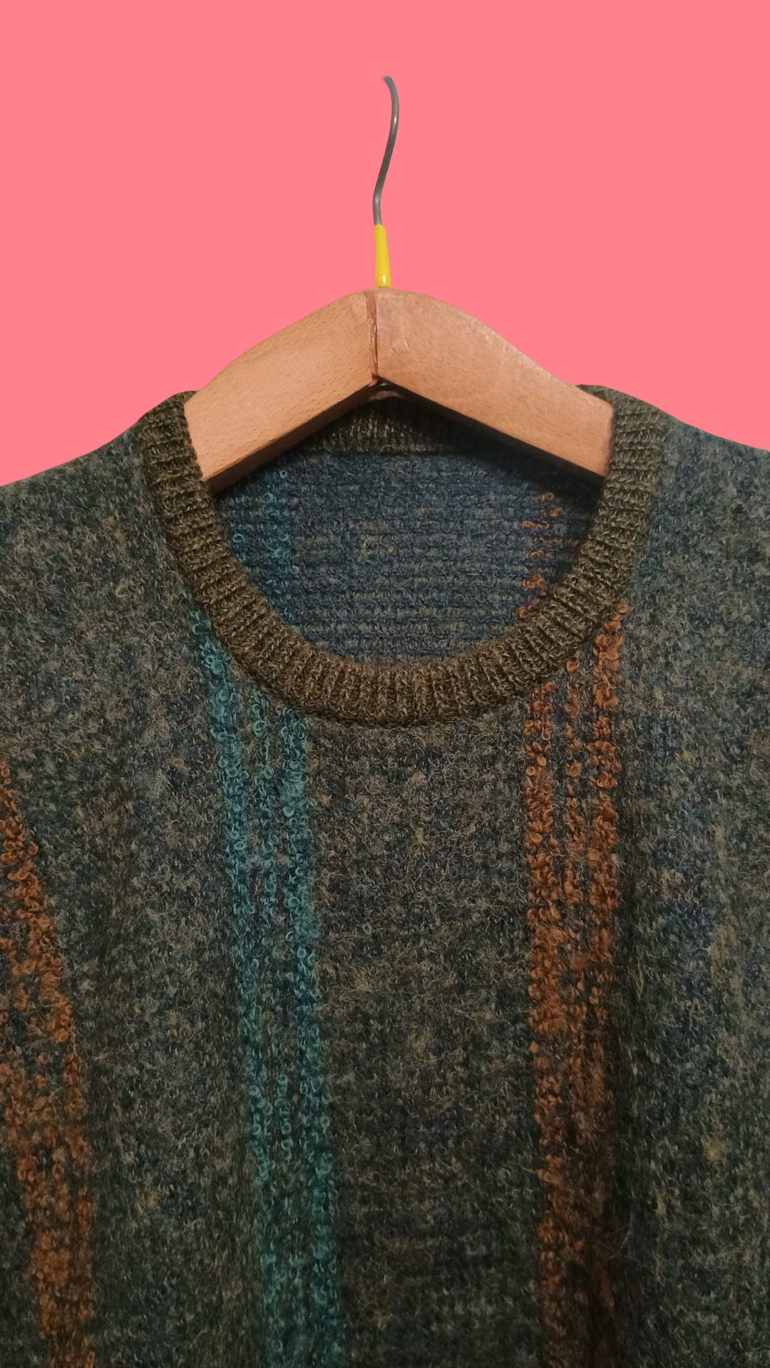 Vintage Multicolor Fantasy 90's Sweater Unisex Size S