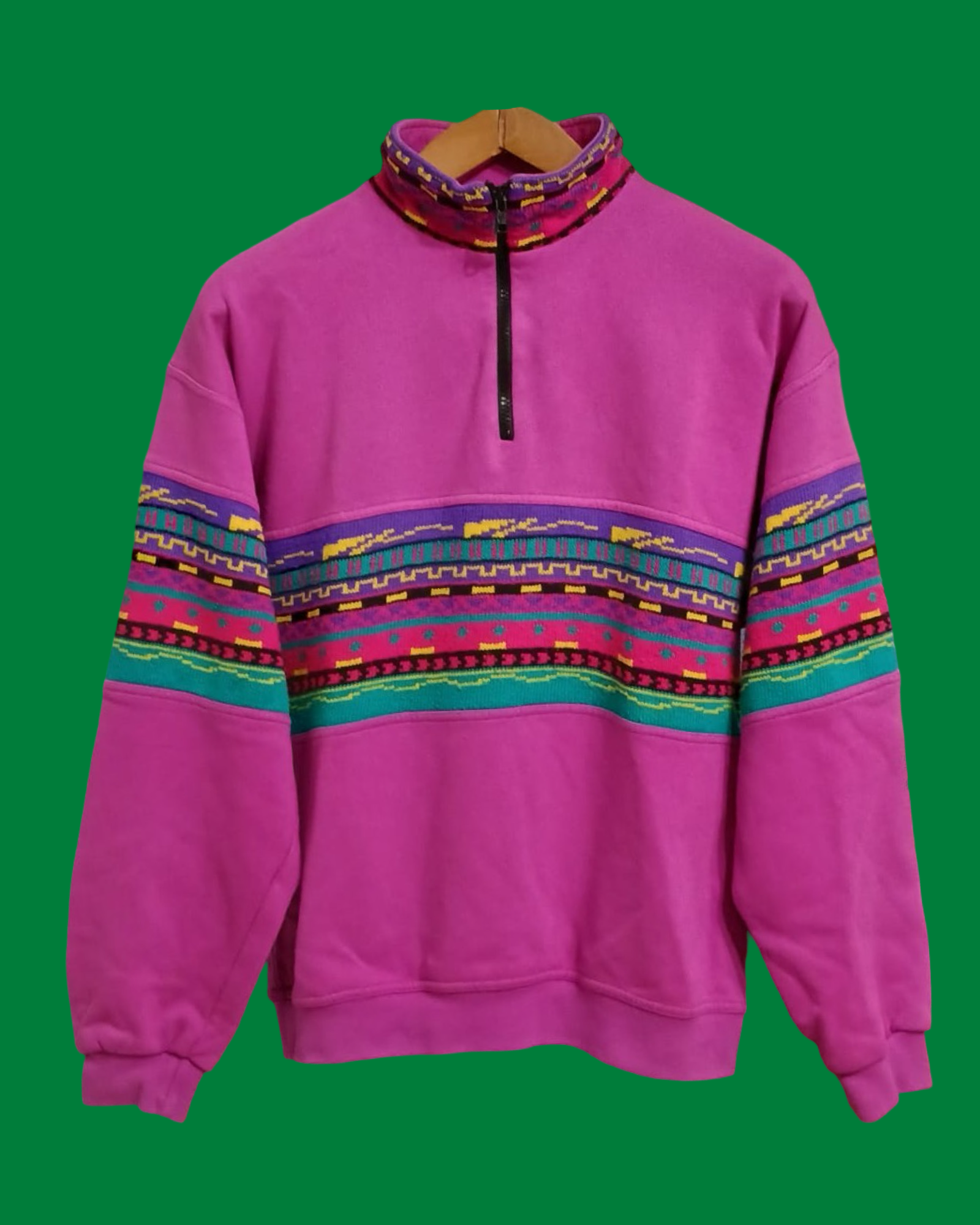 Vintage Multicolor Fantasy 90's Sweatshirt Unisex Size M