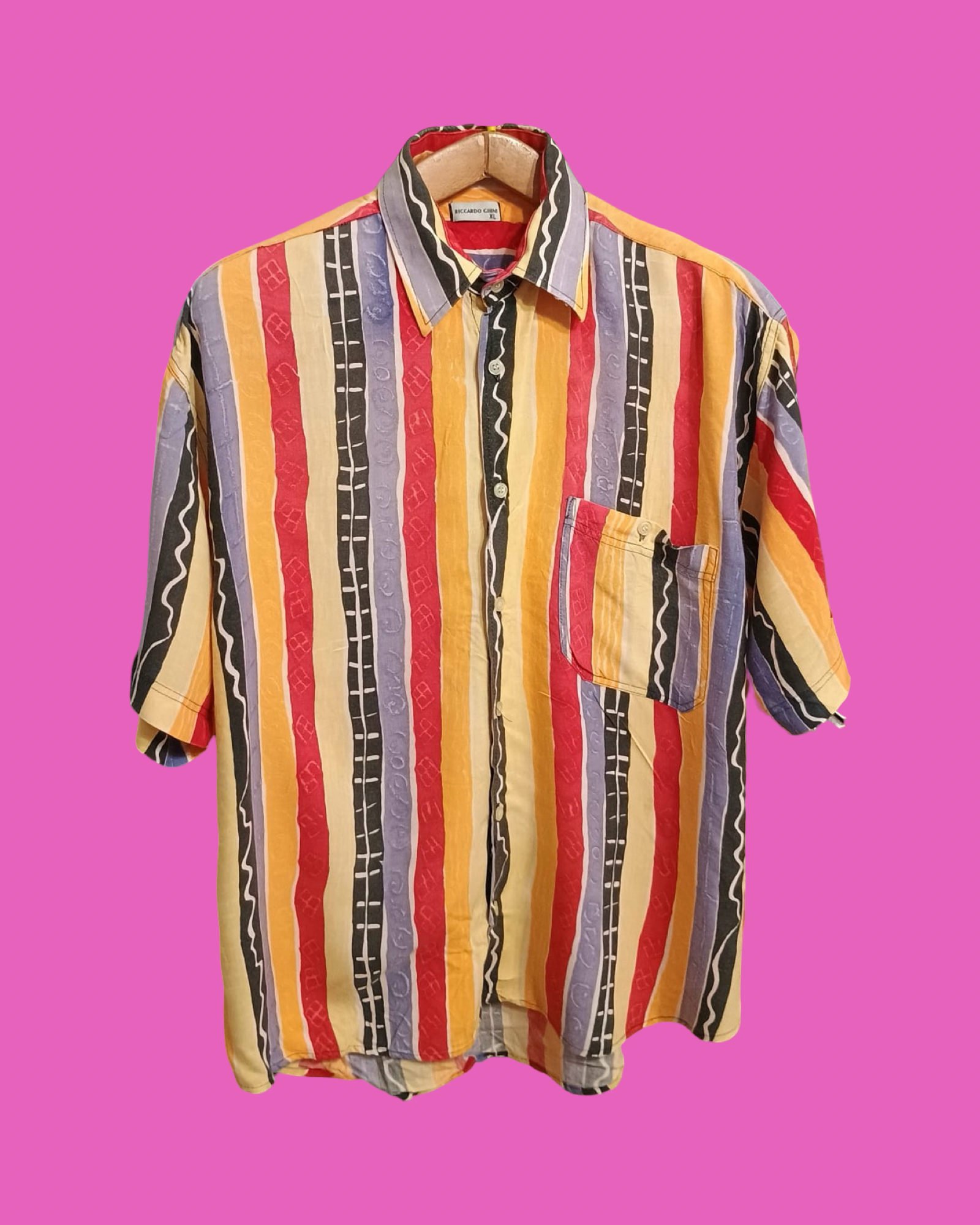 Vintage Multicolor Fantasy 90's Shirt Unisex Size XL