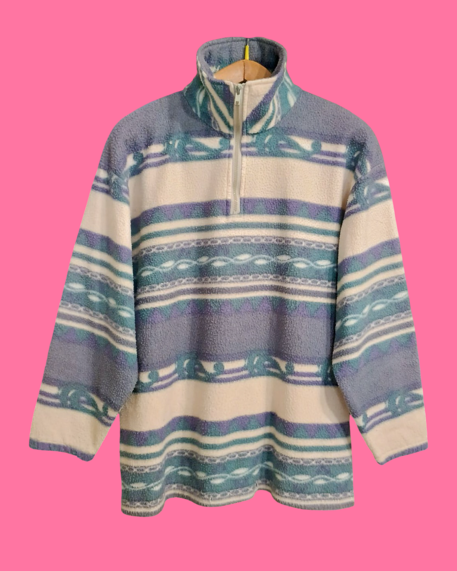 Vintage Multicolor Fantasy 90's Sweatshirt Unisex Size L