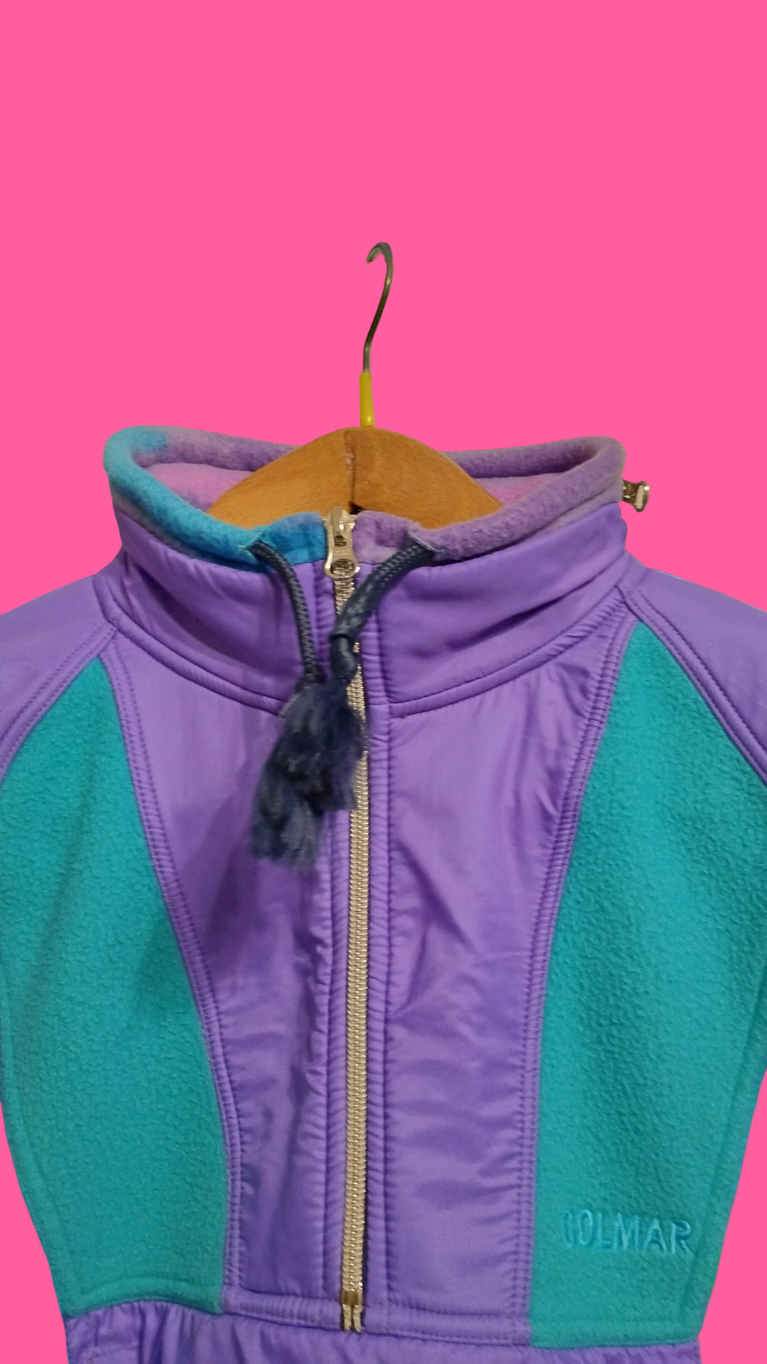 Vintage Multicolor Fantasy 90's Colmar Fleece Unisex Size L