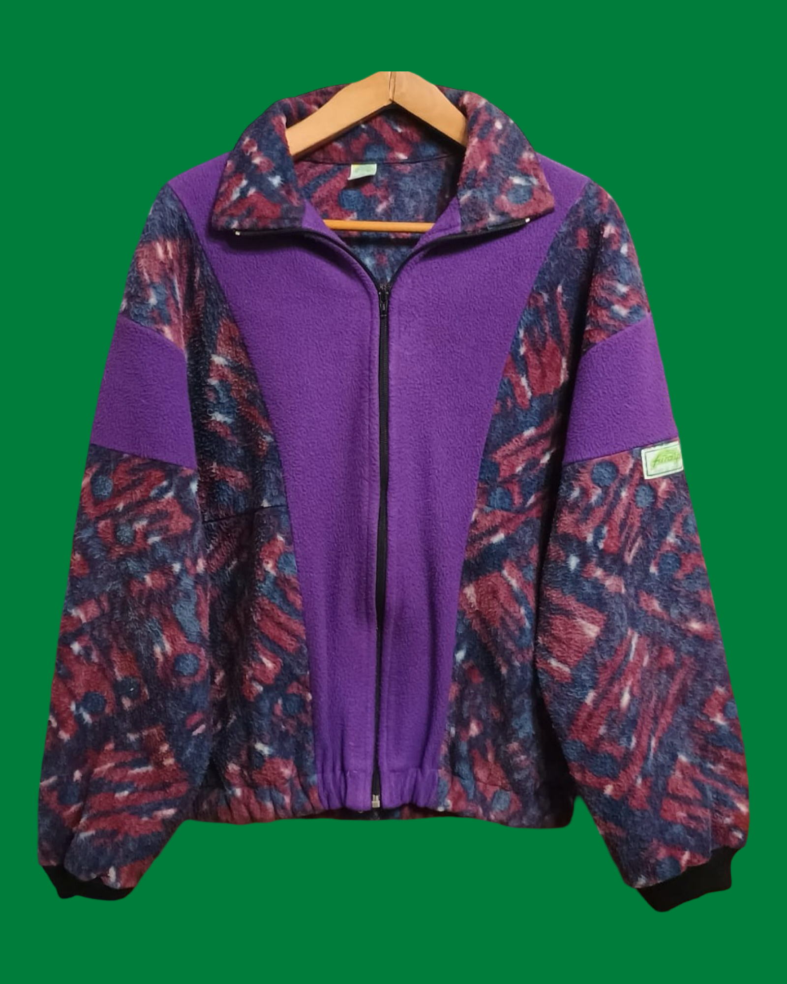 Vintage Multicolor Fantasy 90's Fleece Unisex Size M