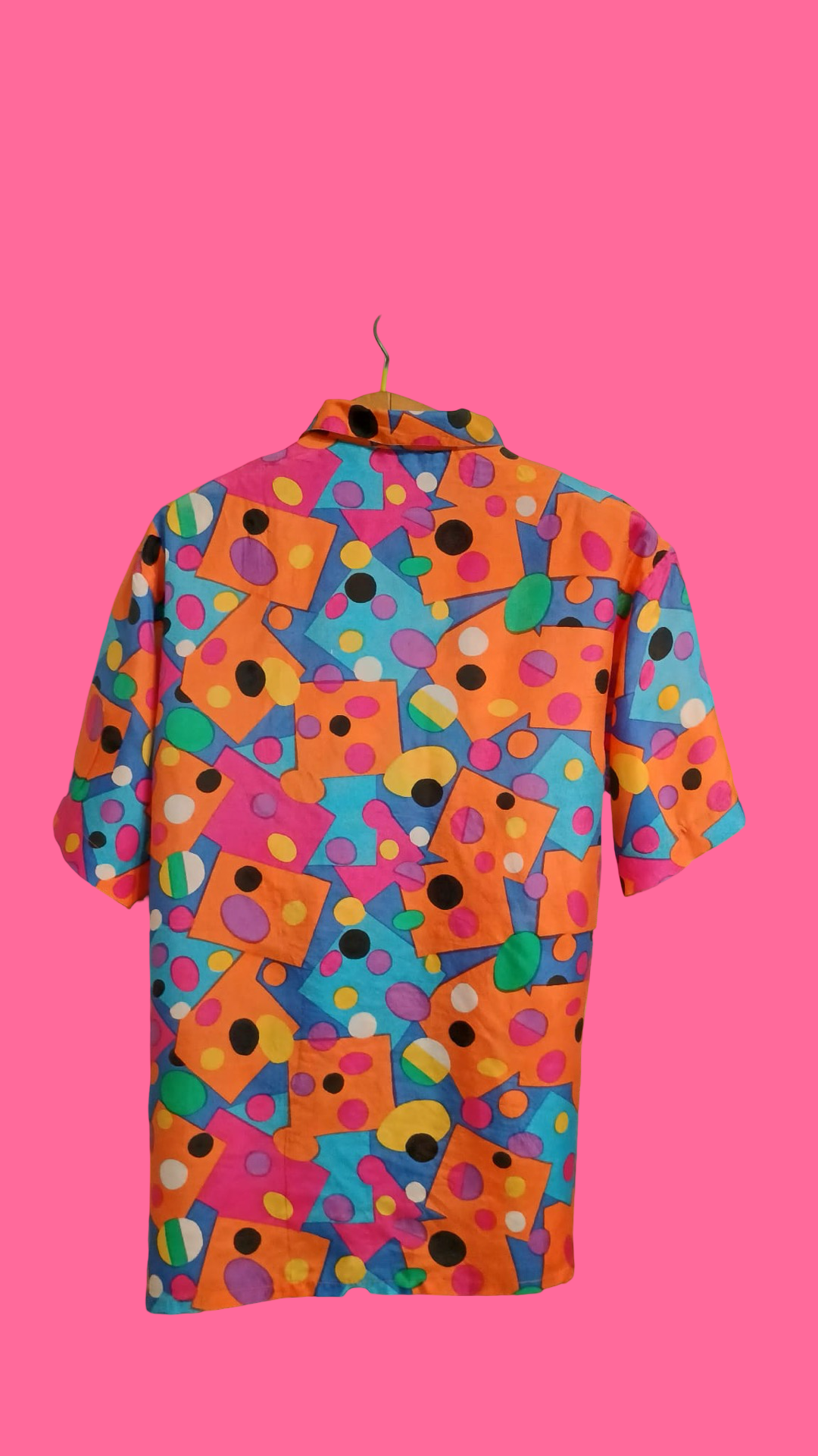 Vintage Multicolor Fantasy 90's Shirt Woman Size M