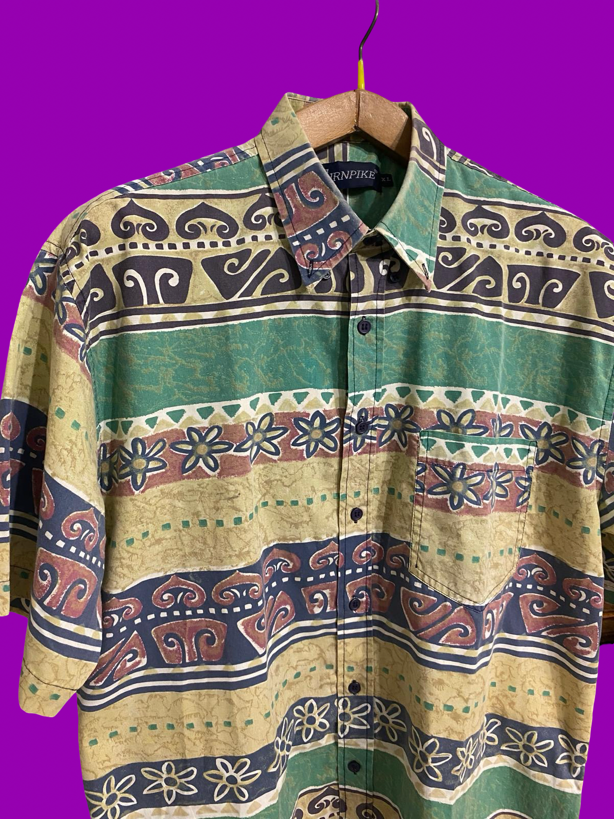 Vintage Multicolor Fantasy 90's Shirt Unisex Size XL