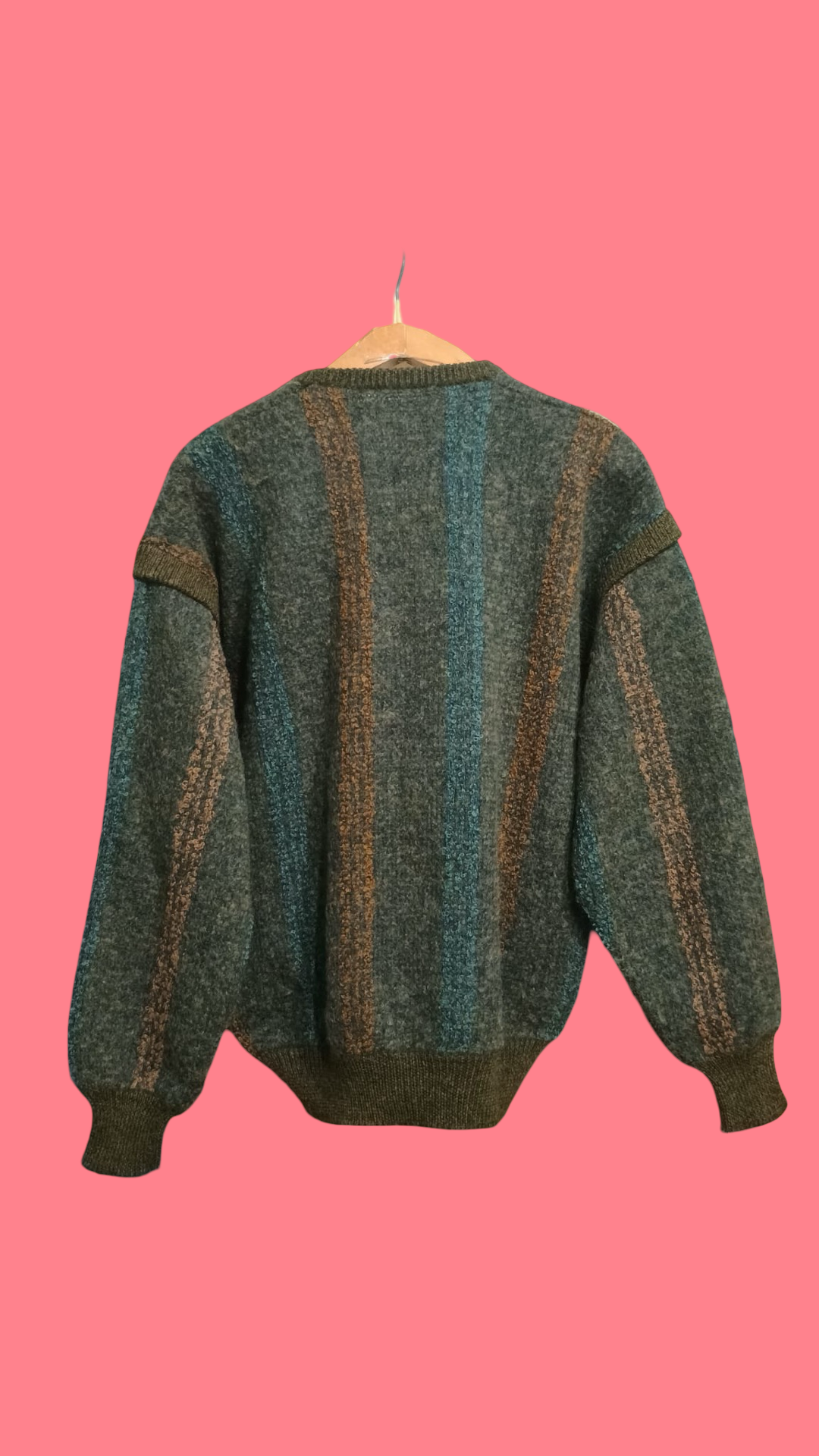 Vintage Multicolor Fantasy 90's Sweater Unisex Size S