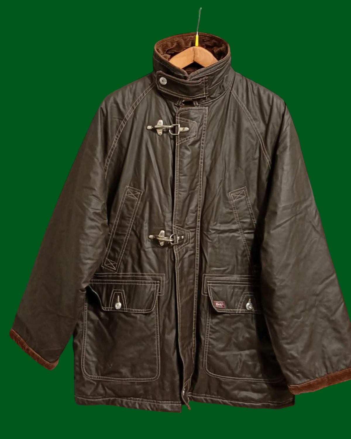 Vintage Brown 90's Jacket Unisex Size L