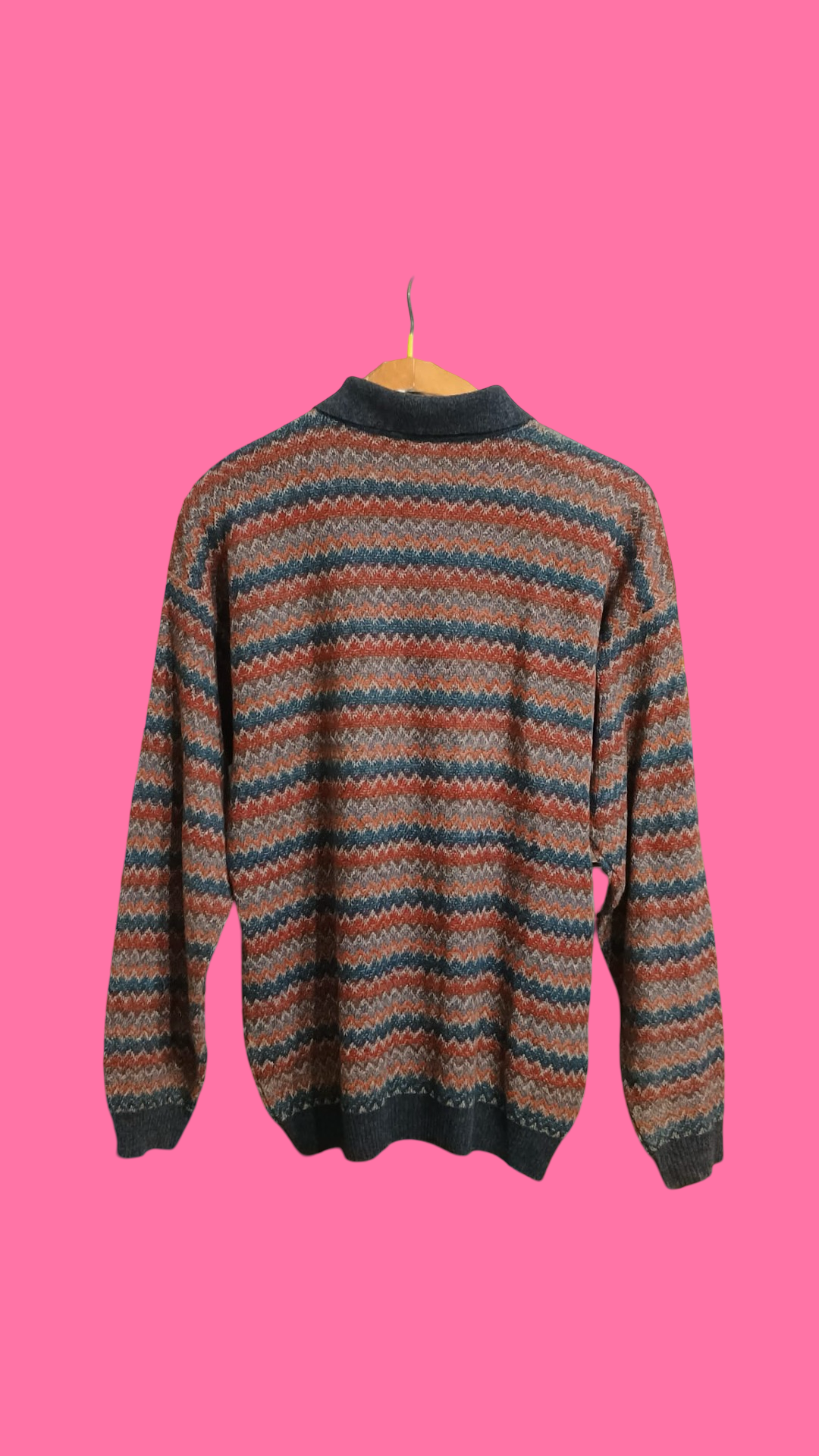 Vintage Multicolor Fantasy 90's Sweater Unisex Size L