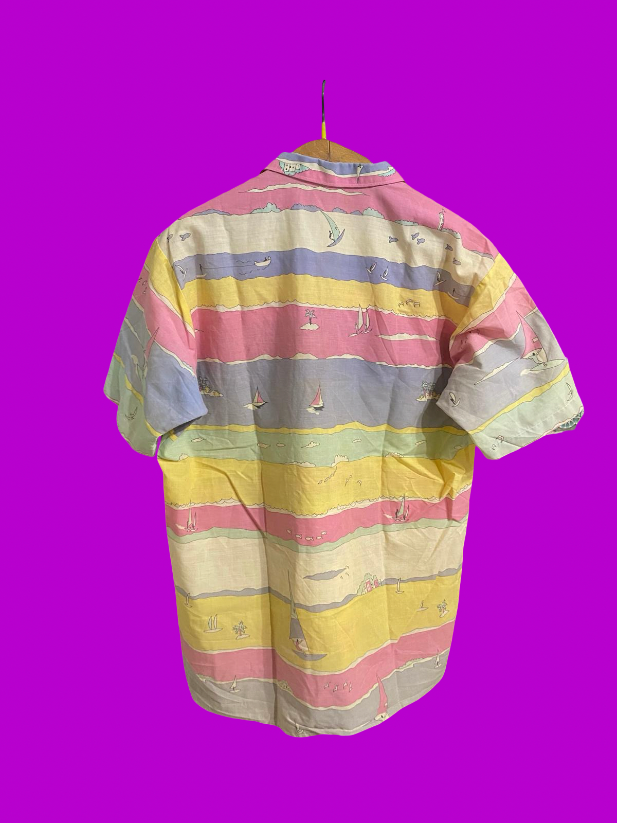 Vintage Multicolor Fantasy 90's Shirt Unisex Size L